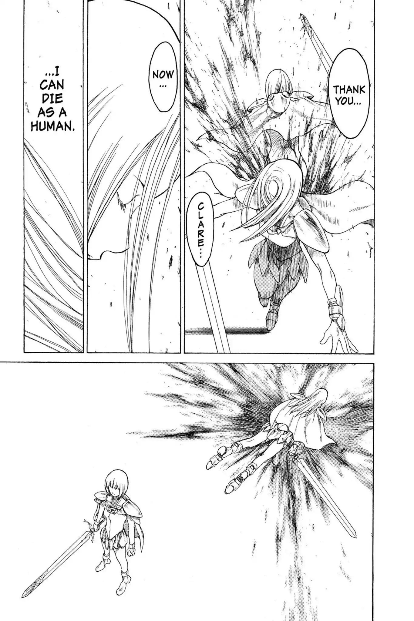 Claymore Chapter 4 page 33 - Chapter 4: Vol.1 Scene 4: The Black Card