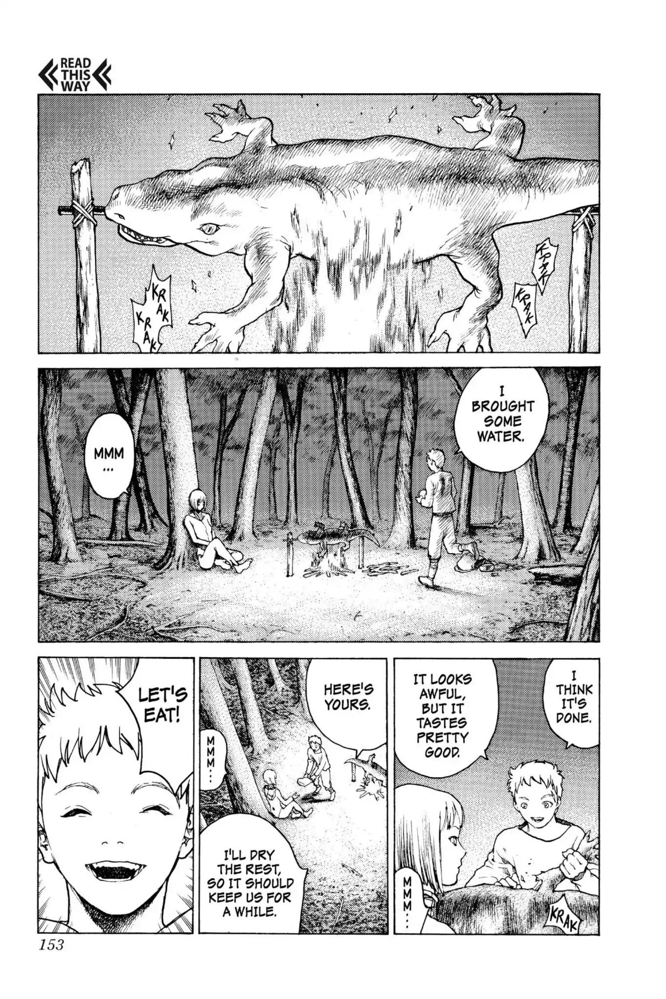 Claymore Chapter 4 page 4 - Chapter 4: Vol.1 Scene 4: The Black Card