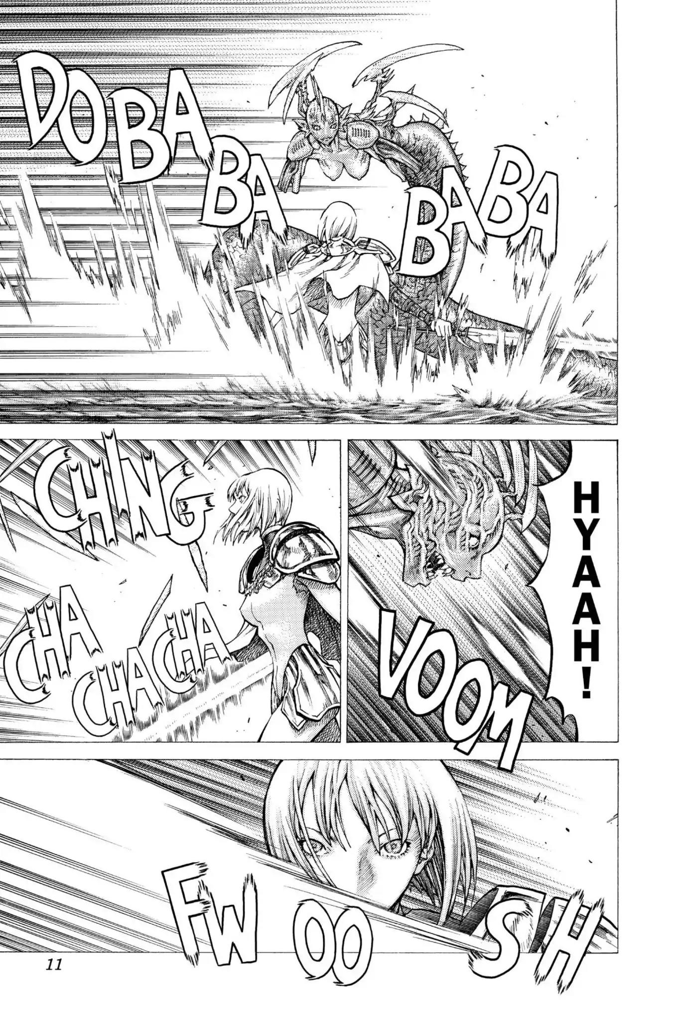 Claymore Chapter 40 page 10 - Chapter 40: Vol.8 Scene 40: Fit for Battle, Part 4