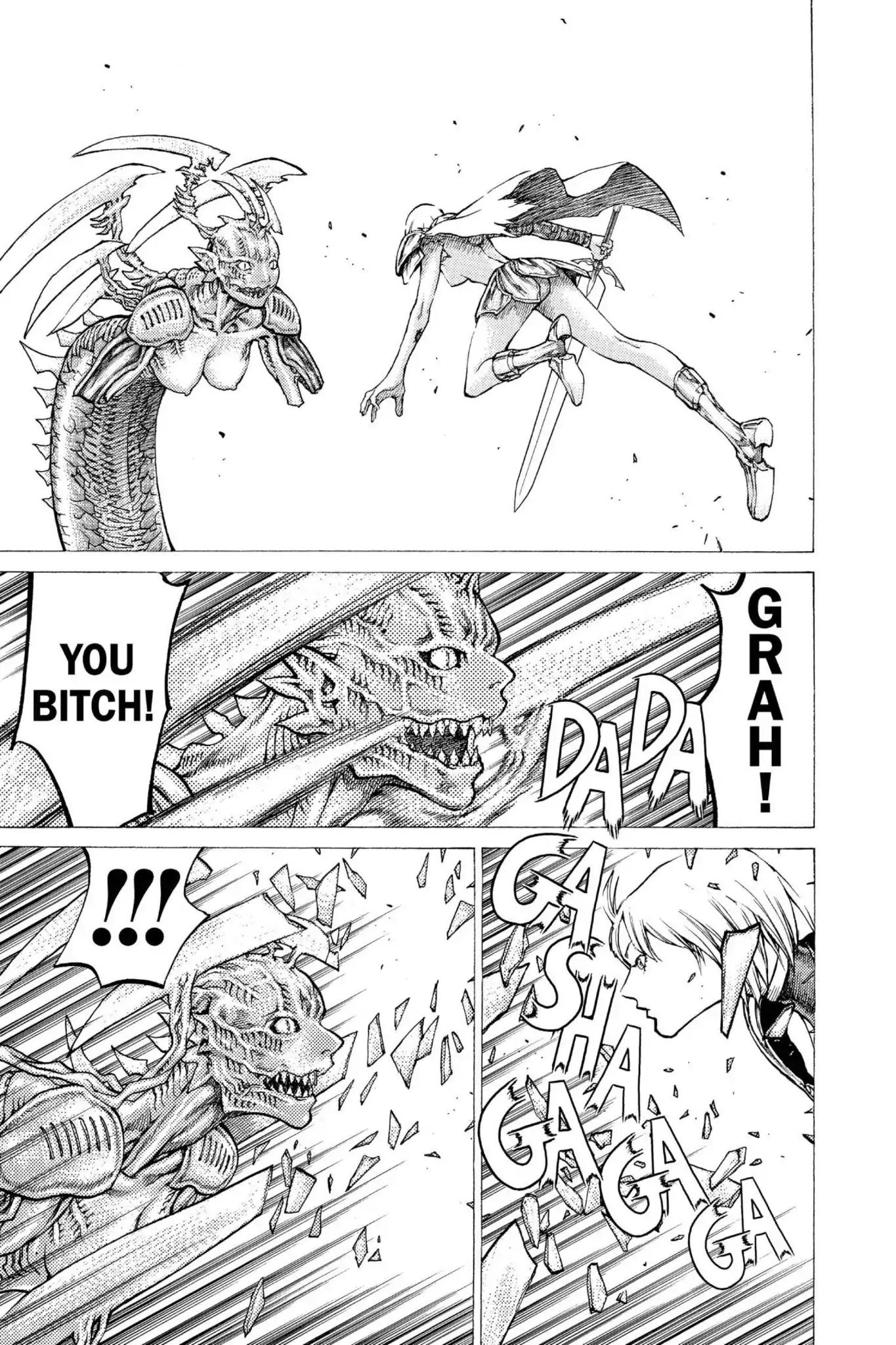 Claymore Chapter 40 page 12 - Chapter 40: Vol.8 Scene 40: Fit for Battle, Part 4