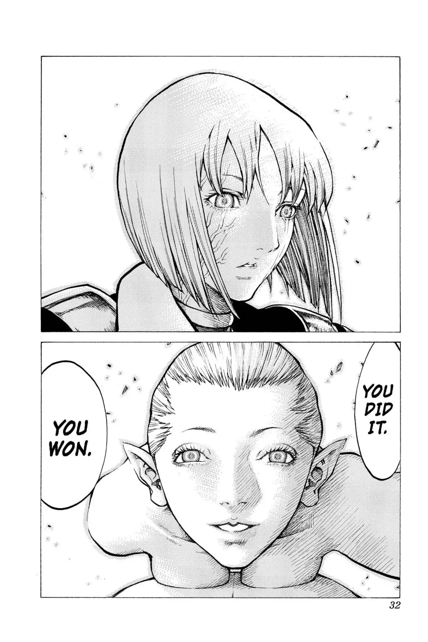 Claymore Chapter 40 page 30 - Chapter 40: Vol.8 Scene 40: Fit for Battle, Part 4