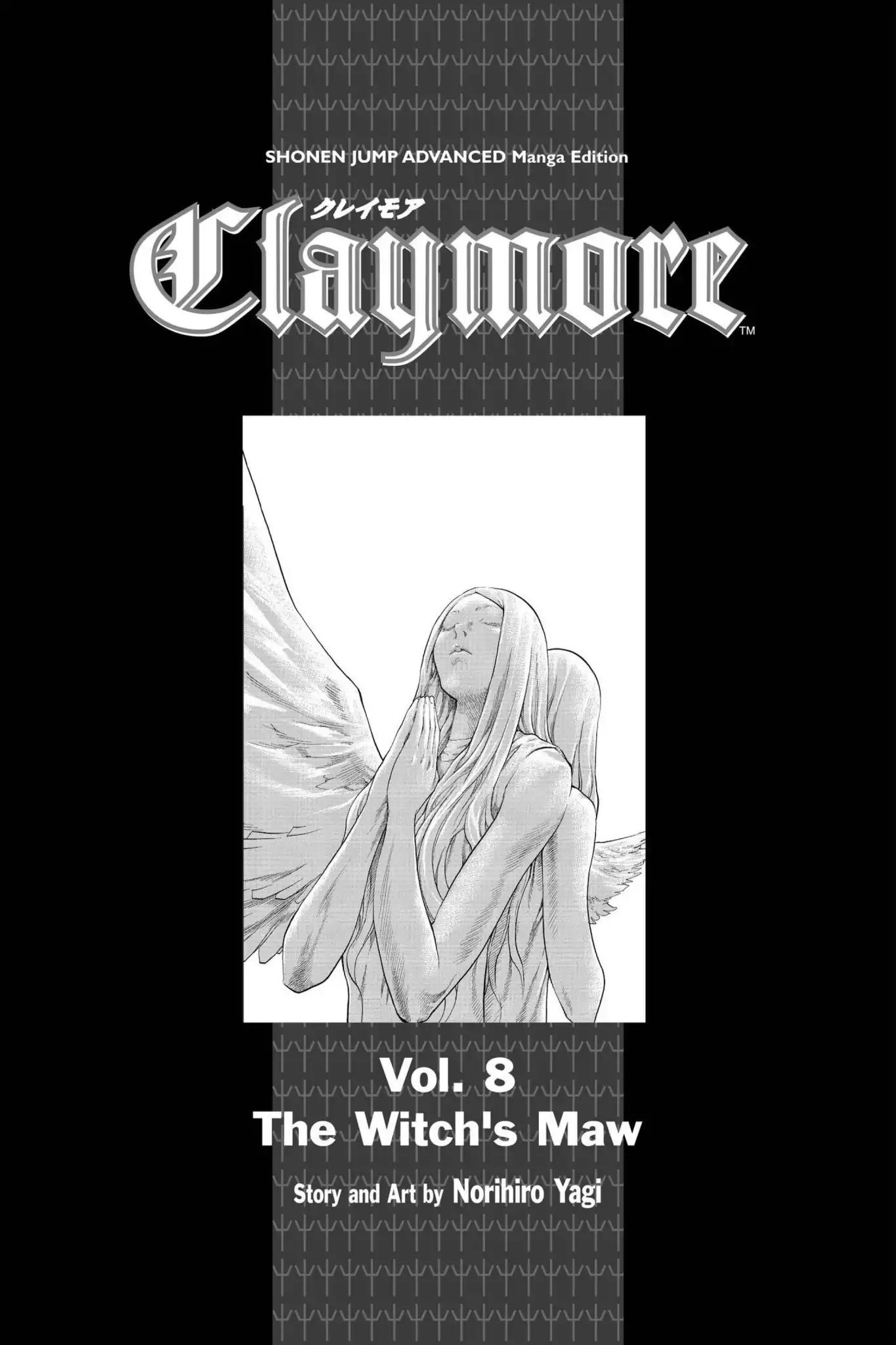 Claymore Chapter 40 page 4 - Chapter 40: Vol.8 Scene 40: Fit for Battle, Part 4