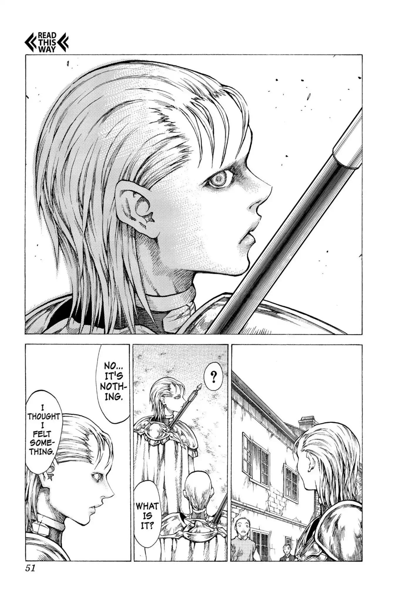 Claymore Chapter 41 page 14 - Chapter 41: Vol.8 Scene 41: The Witch's Maw, Part 1