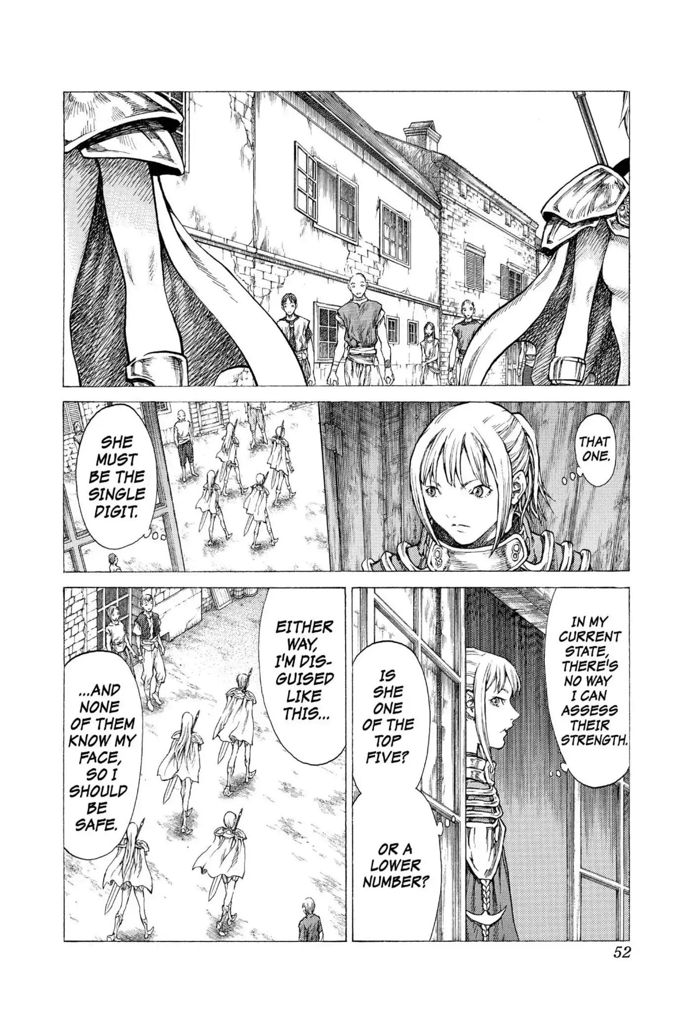 Claymore Chapter 41 page 15 - Chapter 41: Vol.8 Scene 41: The Witch's Maw, Part 1