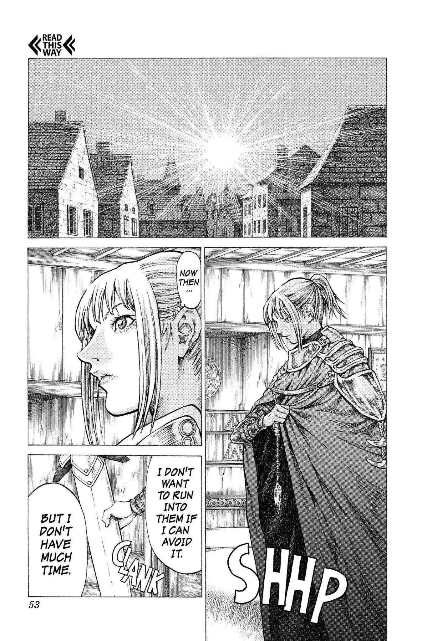Claymore Chapter 41 page 16 - Chapter 41: Vol.8 Scene 41: The Witch's Maw, Part 1