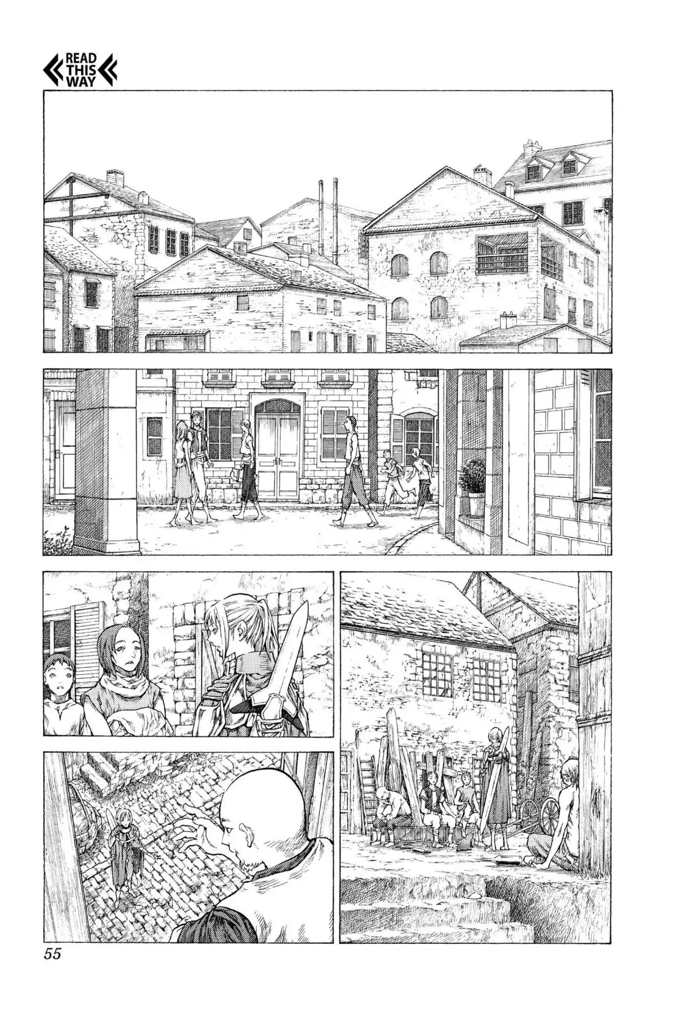 Claymore Chapter 41 page 18 - Chapter 41: Vol.8 Scene 41: The Witch's Maw, Part 1