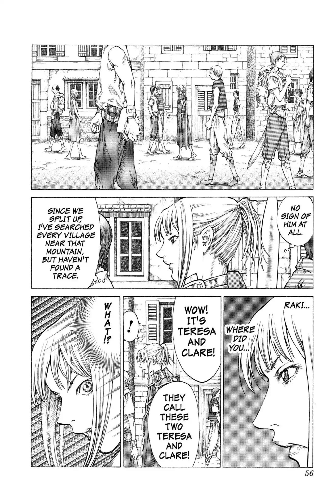 Claymore Chapter 41 page 19 - Chapter 41: Vol.8 Scene 41: The Witch's Maw, Part 1