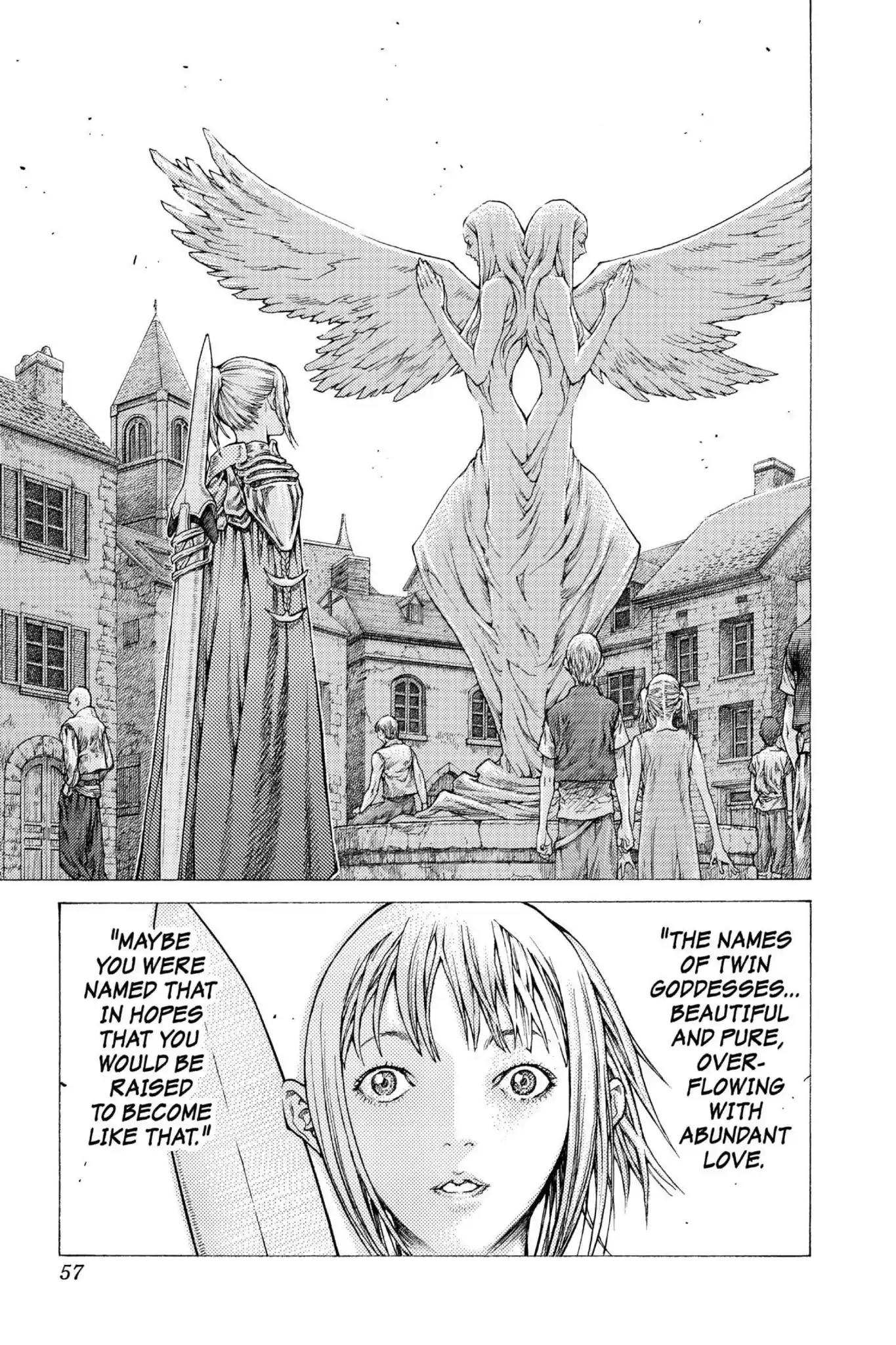 Claymore Chapter 41 page 20 - Chapter 41: Vol.8 Scene 41: The Witch's Maw, Part 1