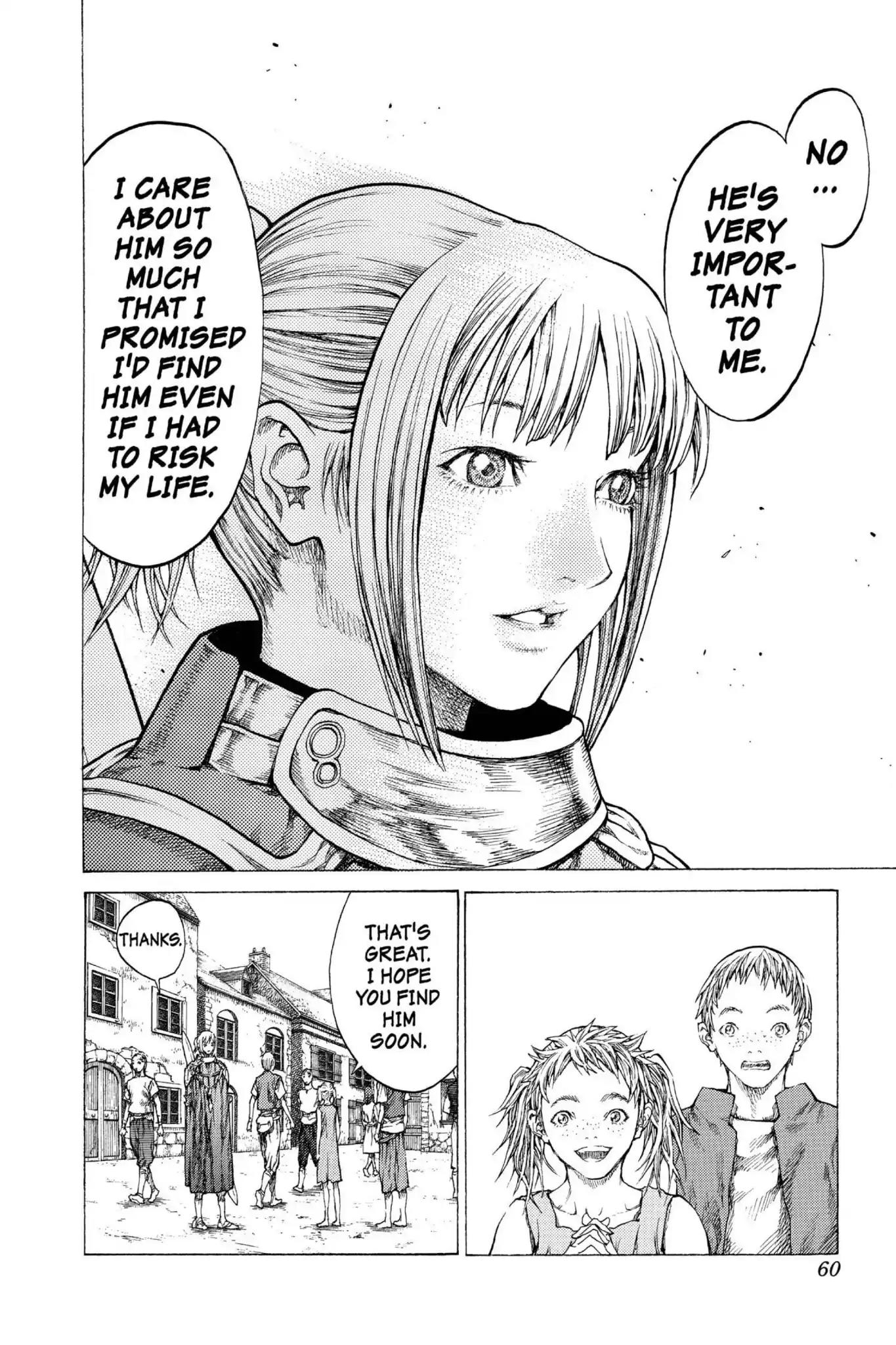 Claymore Chapter 41 page 23 - Chapter 41: Vol.8 Scene 41: The Witch's Maw, Part 1