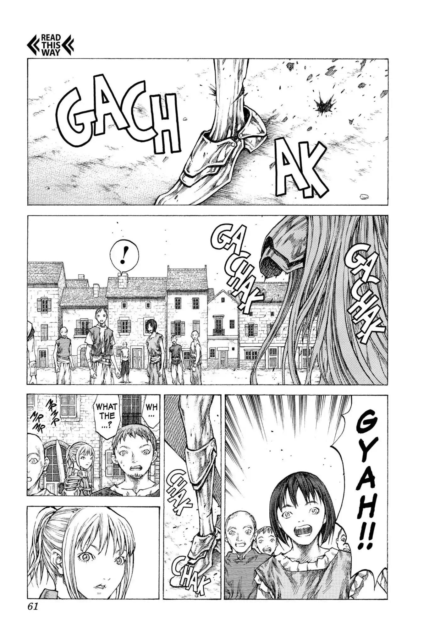 Claymore Chapter 41 page 24 - Chapter 41: Vol.8 Scene 41: The Witch's Maw, Part 1