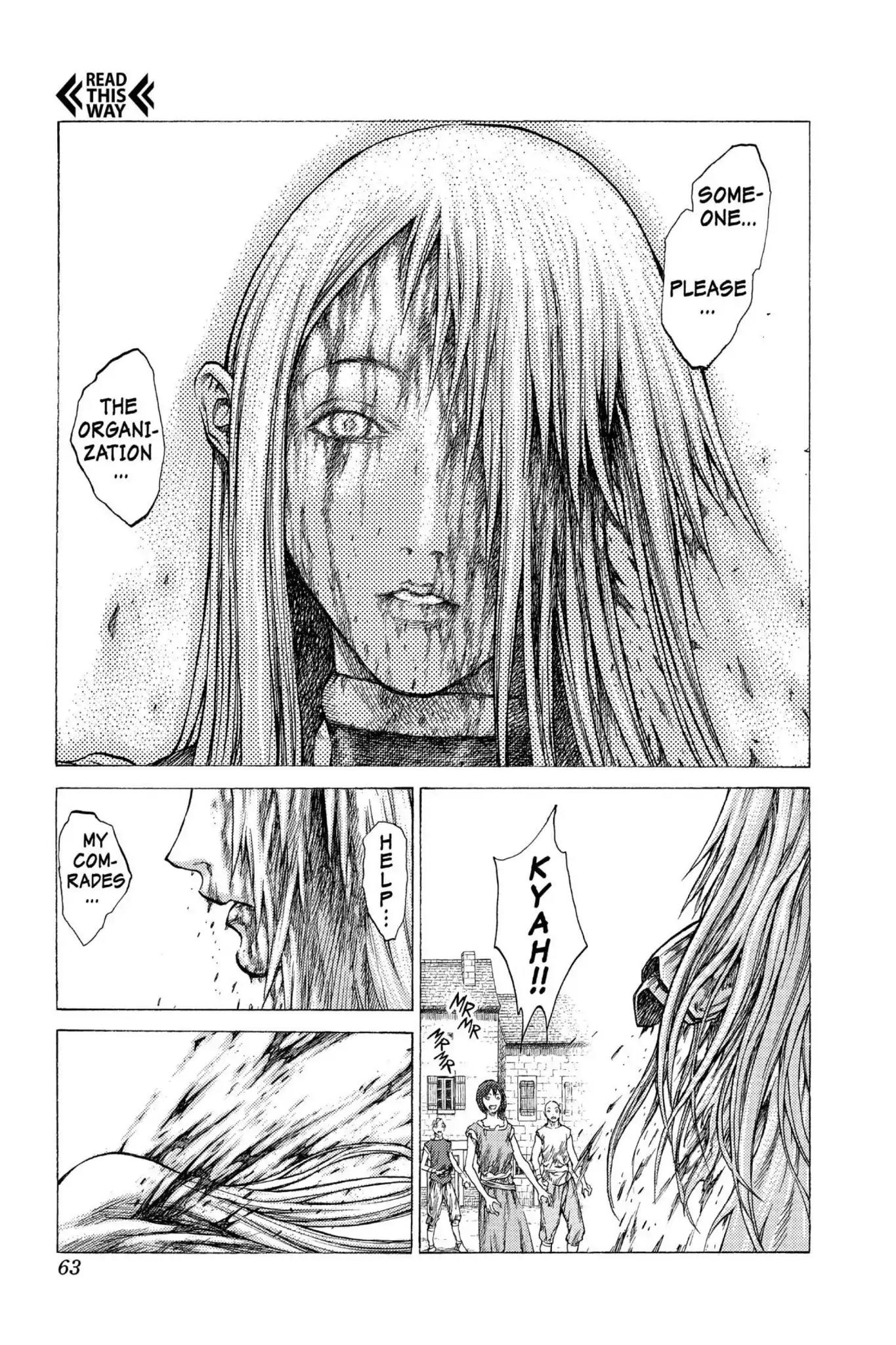 Claymore Chapter 41 page 26 - Chapter 41: Vol.8 Scene 41: The Witch's Maw, Part 1