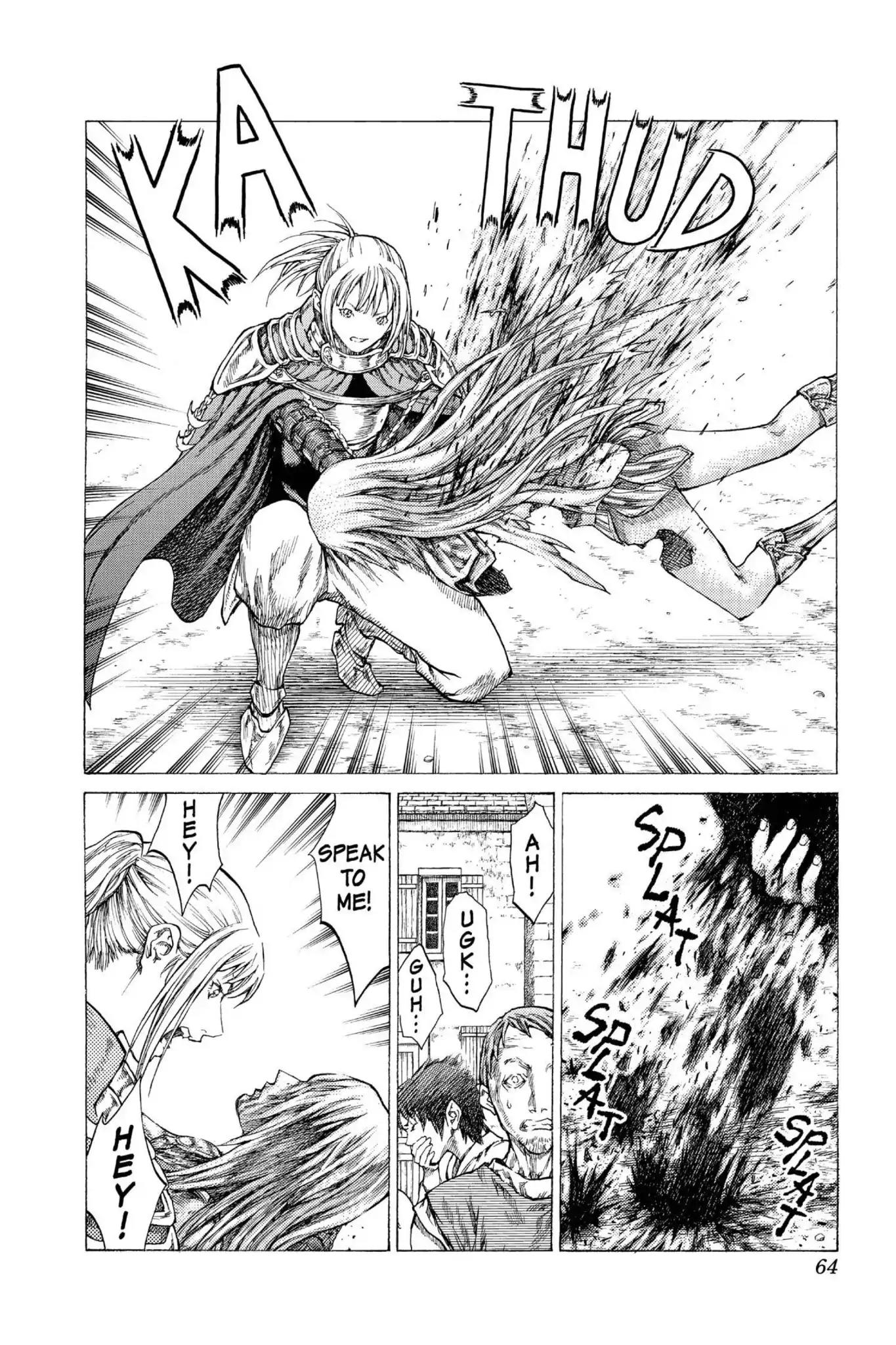 Claymore Chapter 41 page 27 - Chapter 41: Vol.8 Scene 41: The Witch's Maw, Part 1