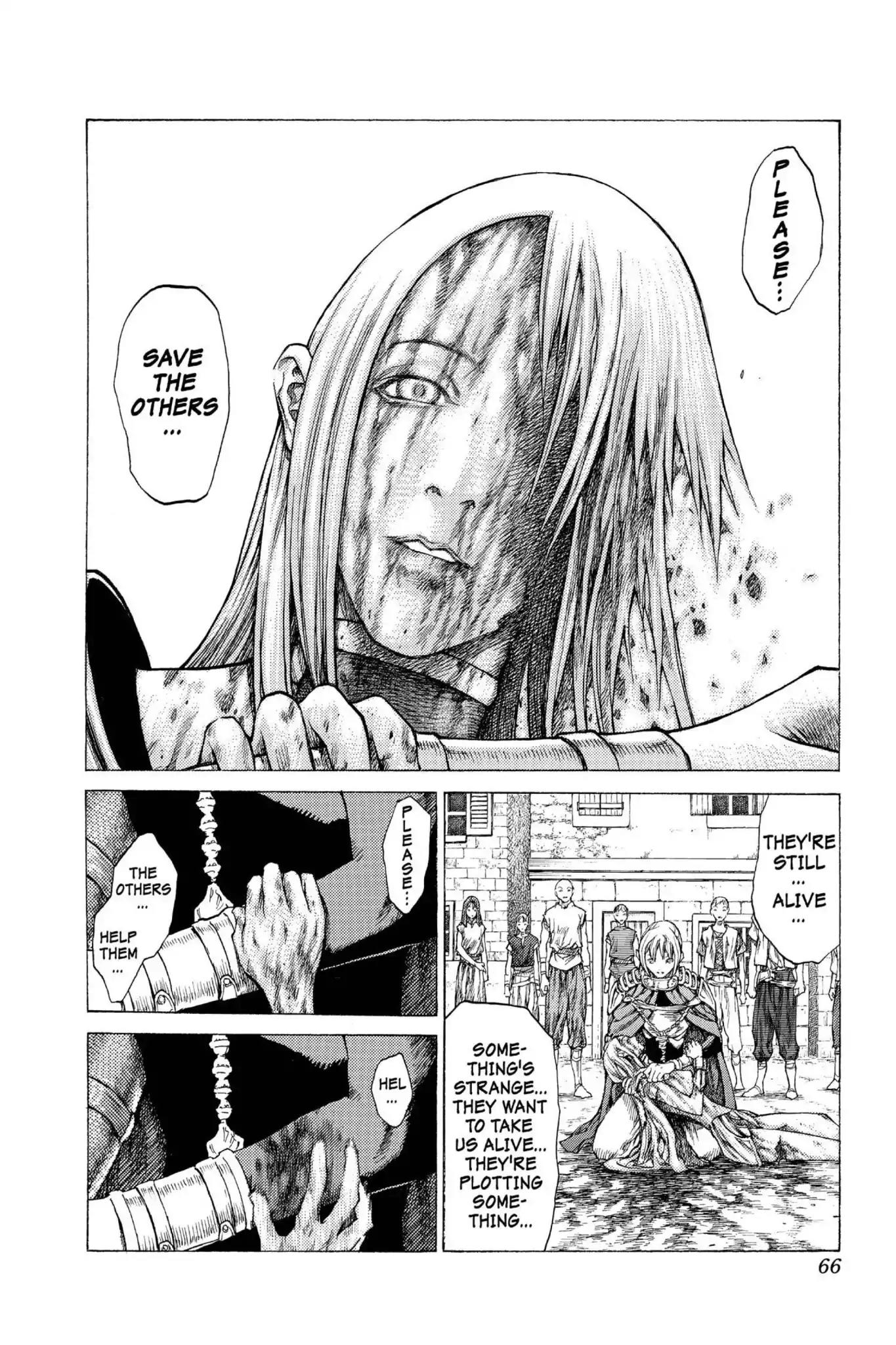 Claymore Chapter 41 page 29 - Chapter 41: Vol.8 Scene 41: The Witch's Maw, Part 1