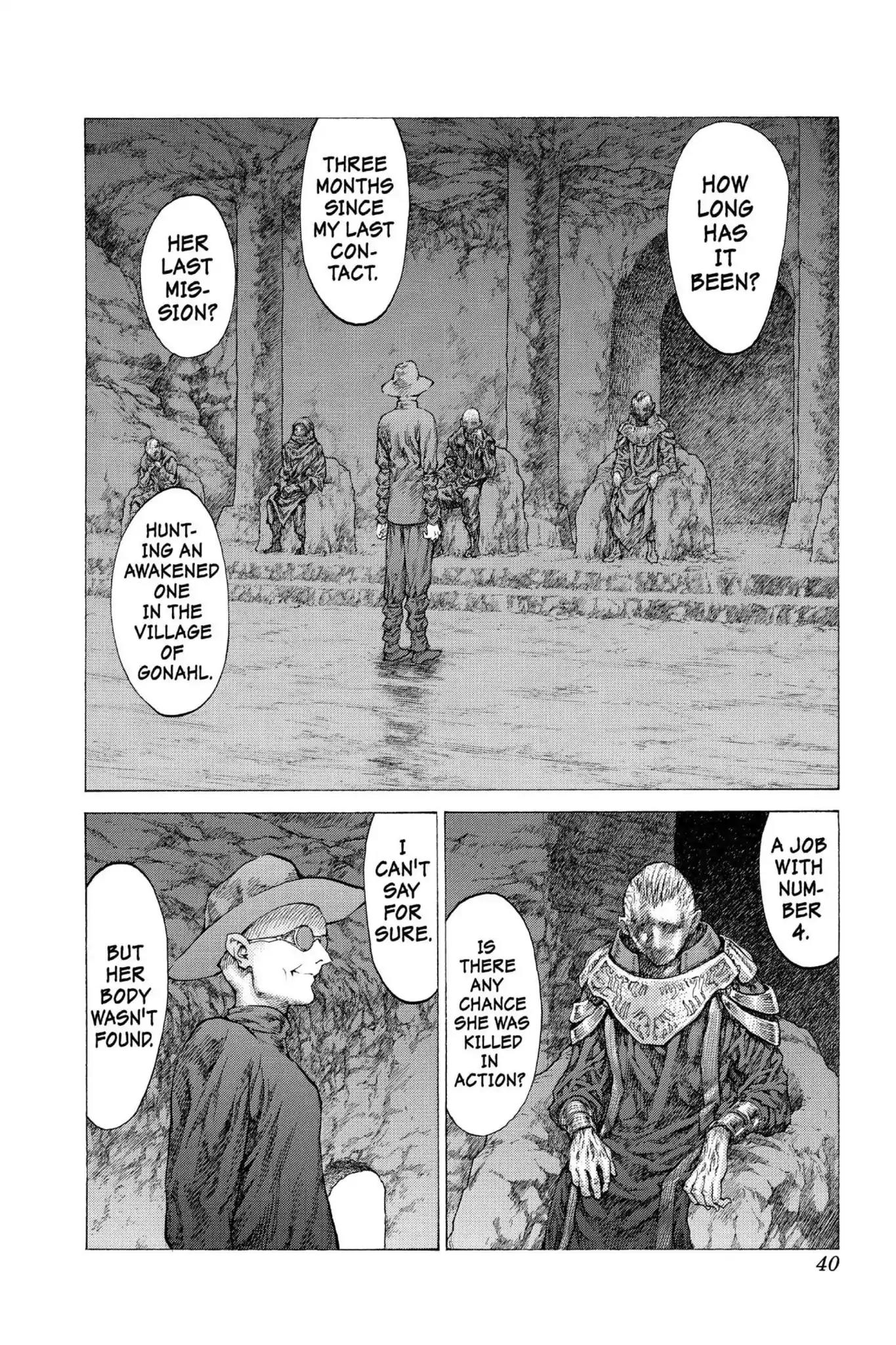 Claymore Chapter 41 page 3 - Chapter 41: Vol.8 Scene 41: The Witch's Maw, Part 1