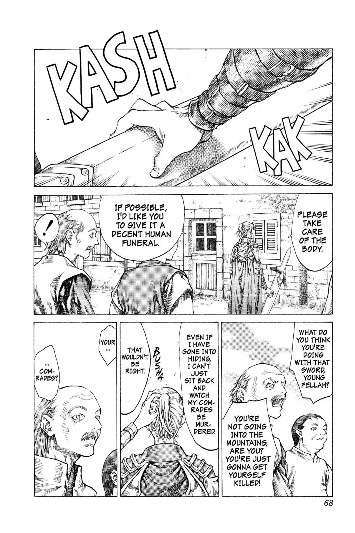Claymore Chapter 41 page 31 - Chapter 41: Vol.8 Scene 41: The Witch's Maw, Part 1