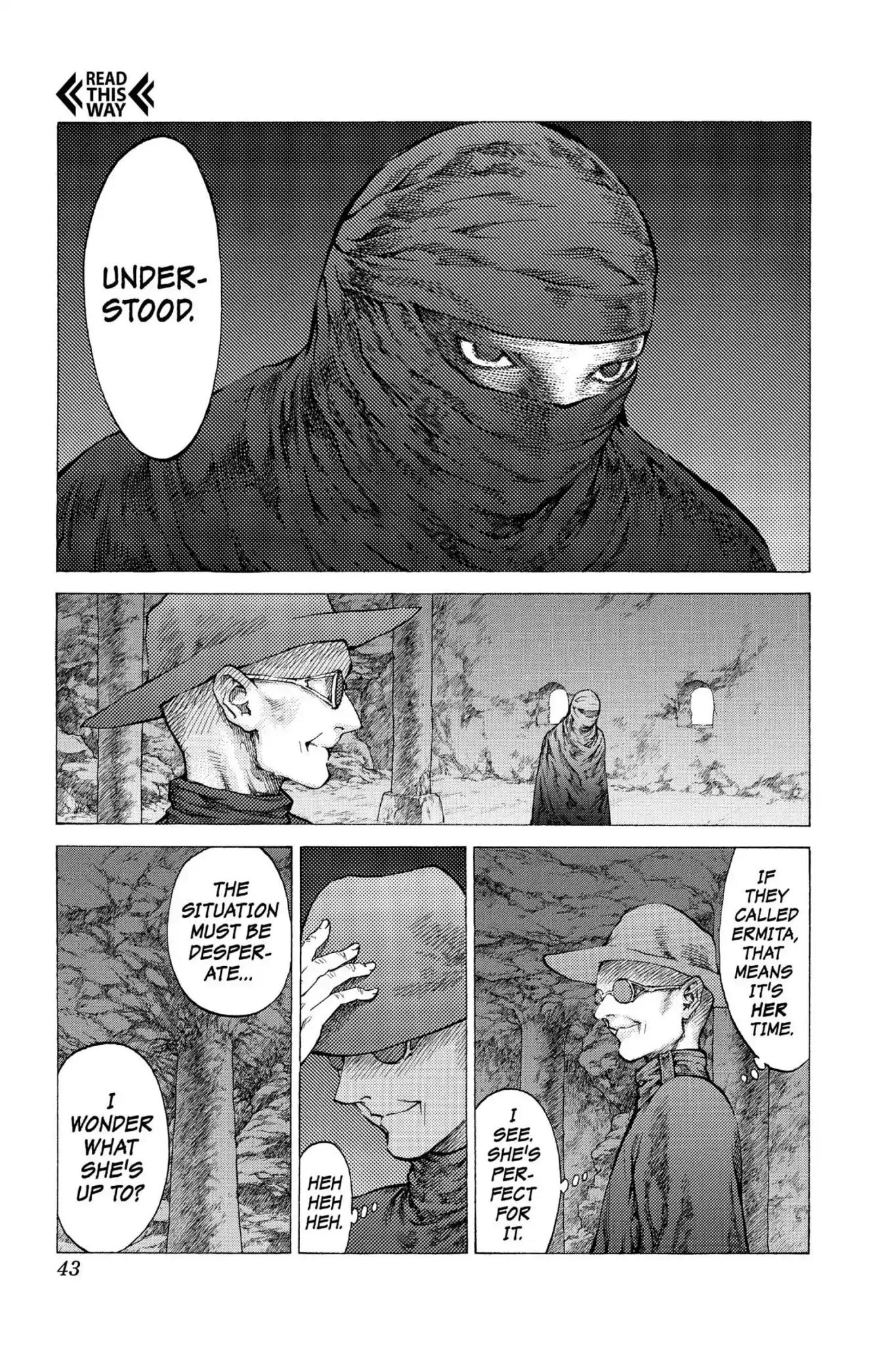 Claymore Chapter 41 page 6 - Chapter 41: Vol.8 Scene 41: The Witch's Maw, Part 1