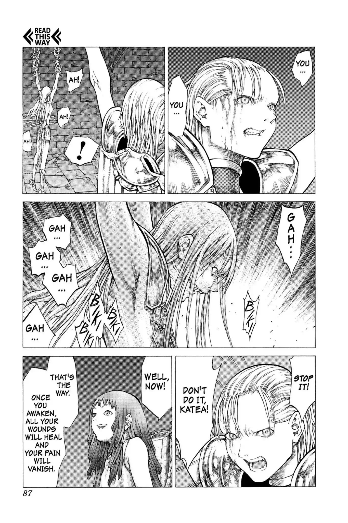 Claymore Chapter 42 page 15 - Chapter 42: Vol.8 Scene 42: The Witch's Maw, Part 2