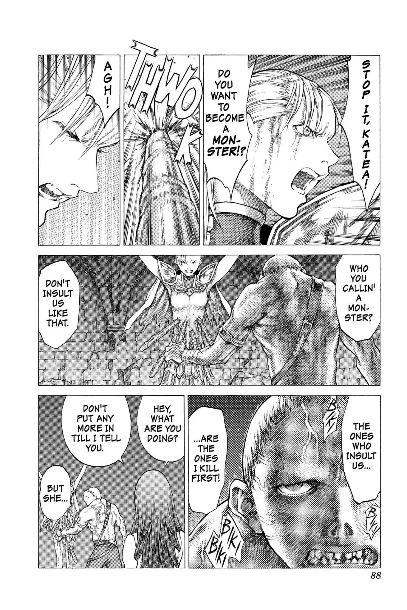 Claymore Chapter 42 page 16 - Chapter 42: Vol.8 Scene 42: The Witch's Maw, Part 2