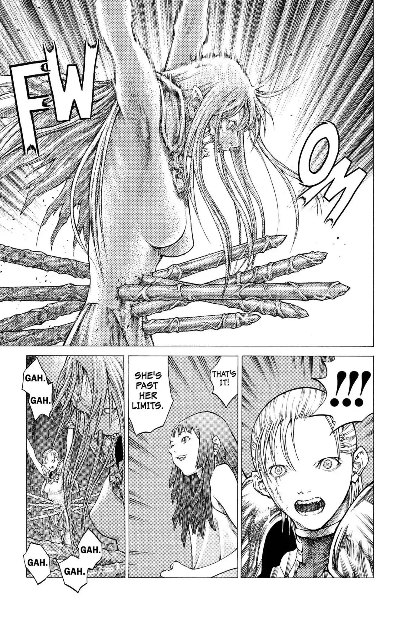 Claymore Chapter 42 page 17 - Chapter 42: Vol.8 Scene 42: The Witch's Maw, Part 2