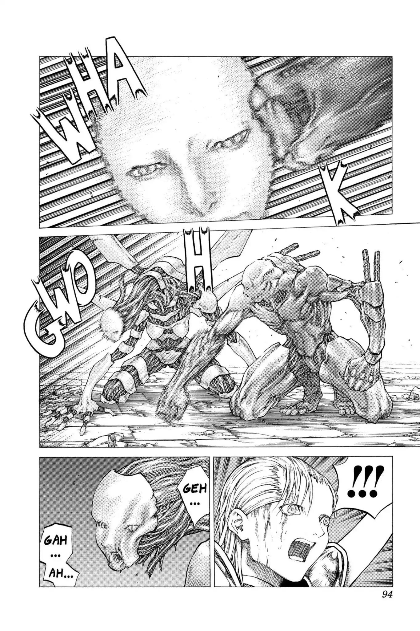 Claymore Chapter 42 page 21 - Chapter 42: Vol.8 Scene 42: The Witch's Maw, Part 2