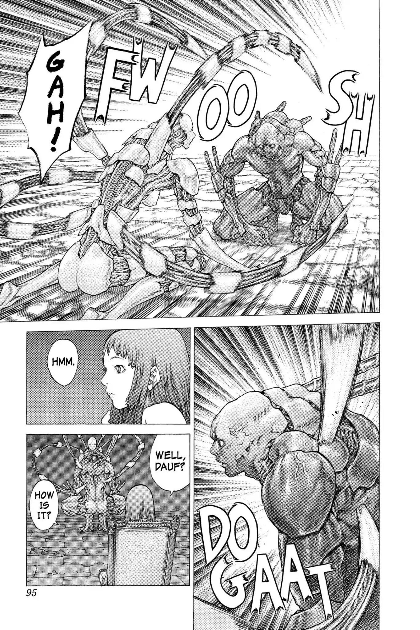 Claymore Chapter 42 page 22 - Chapter 42: Vol.8 Scene 42: The Witch's Maw, Part 2