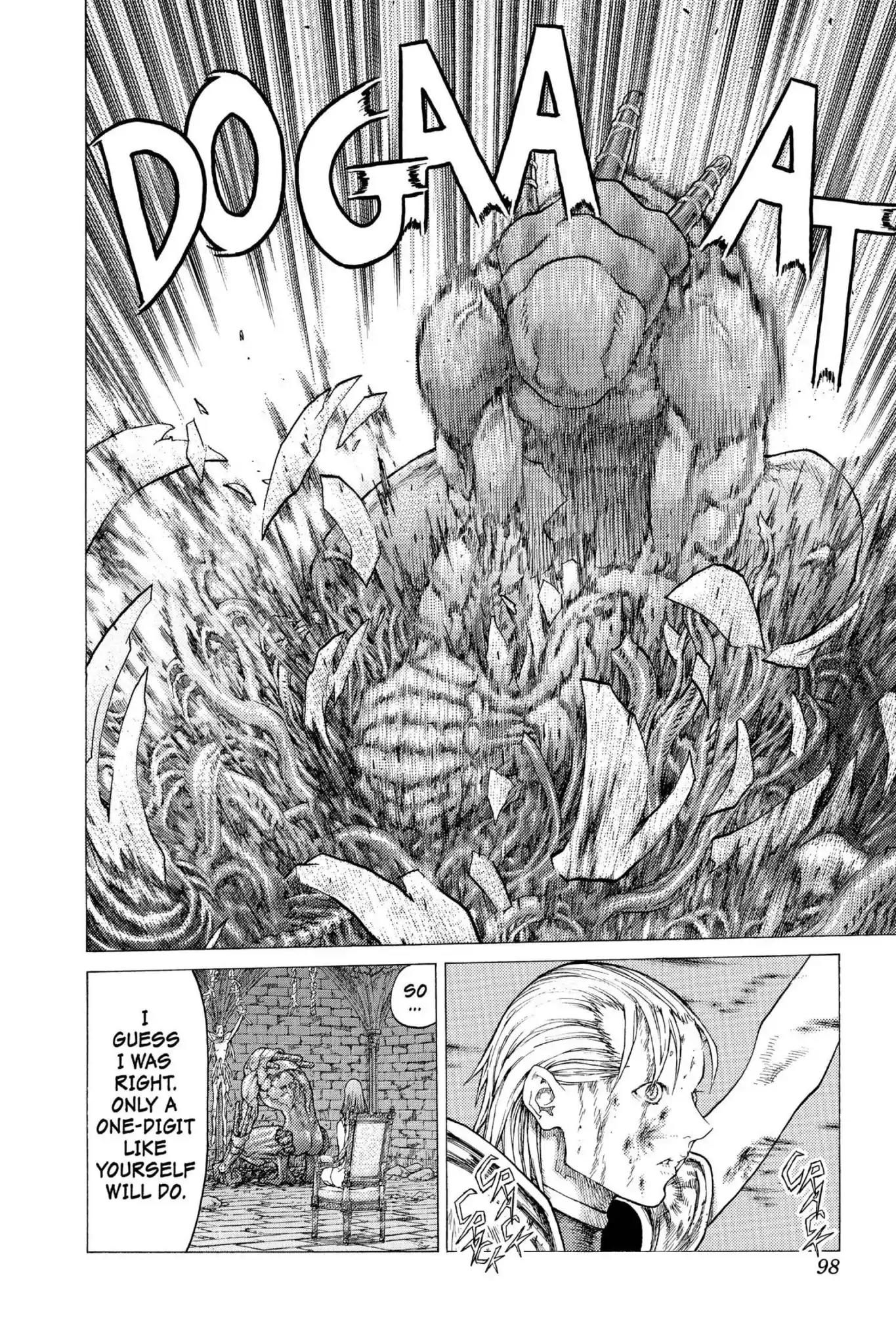 Claymore Chapter 42 page 25 - Chapter 42: Vol.8 Scene 42: The Witch's Maw, Part 2