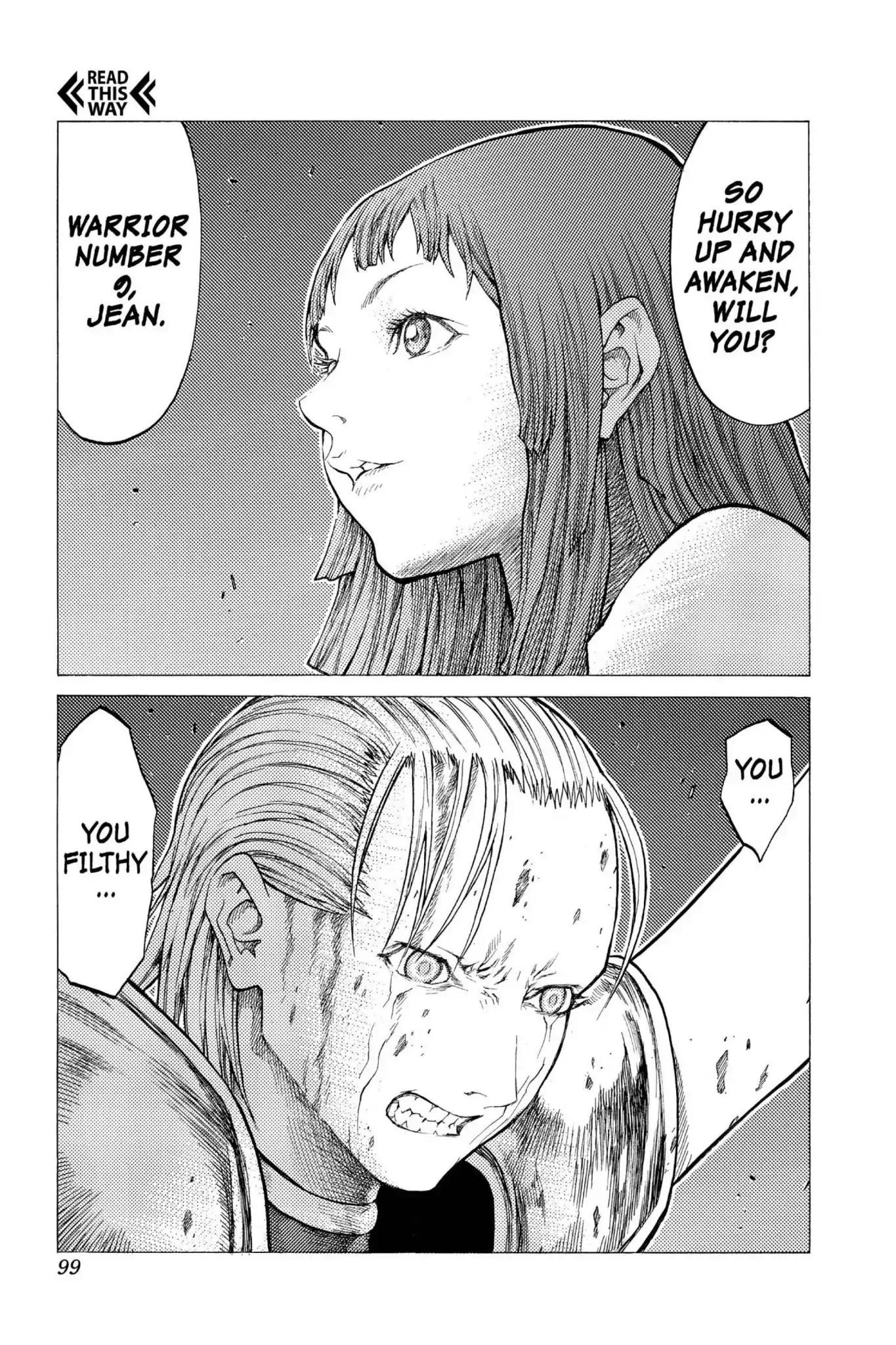 Claymore Chapter 42 page 26 - Chapter 42: Vol.8 Scene 42: The Witch's Maw, Part 2