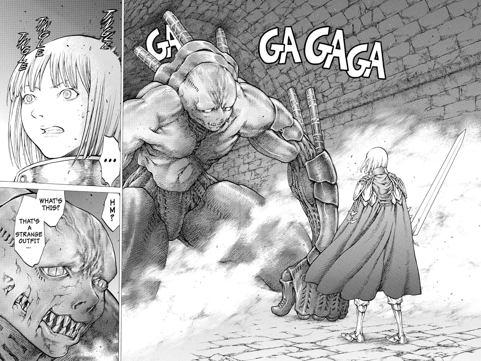 Claymore Chapter 43 page 10 - Chapter 43: Vol.8 Scene 43: The Witch's Maw, Part 3