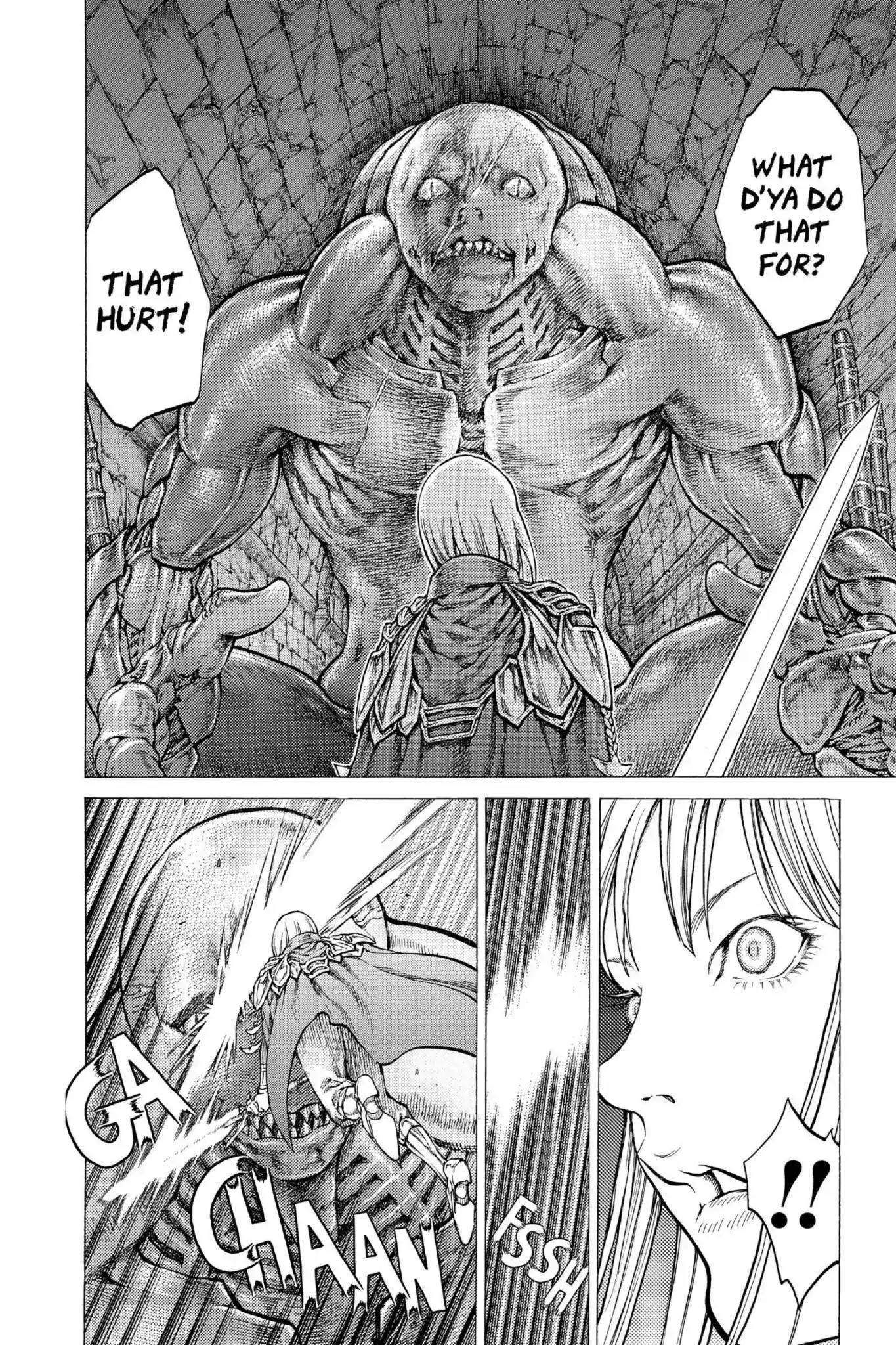 Claymore Chapter 43 page 13 - Chapter 43: Vol.8 Scene 43: The Witch's Maw, Part 3