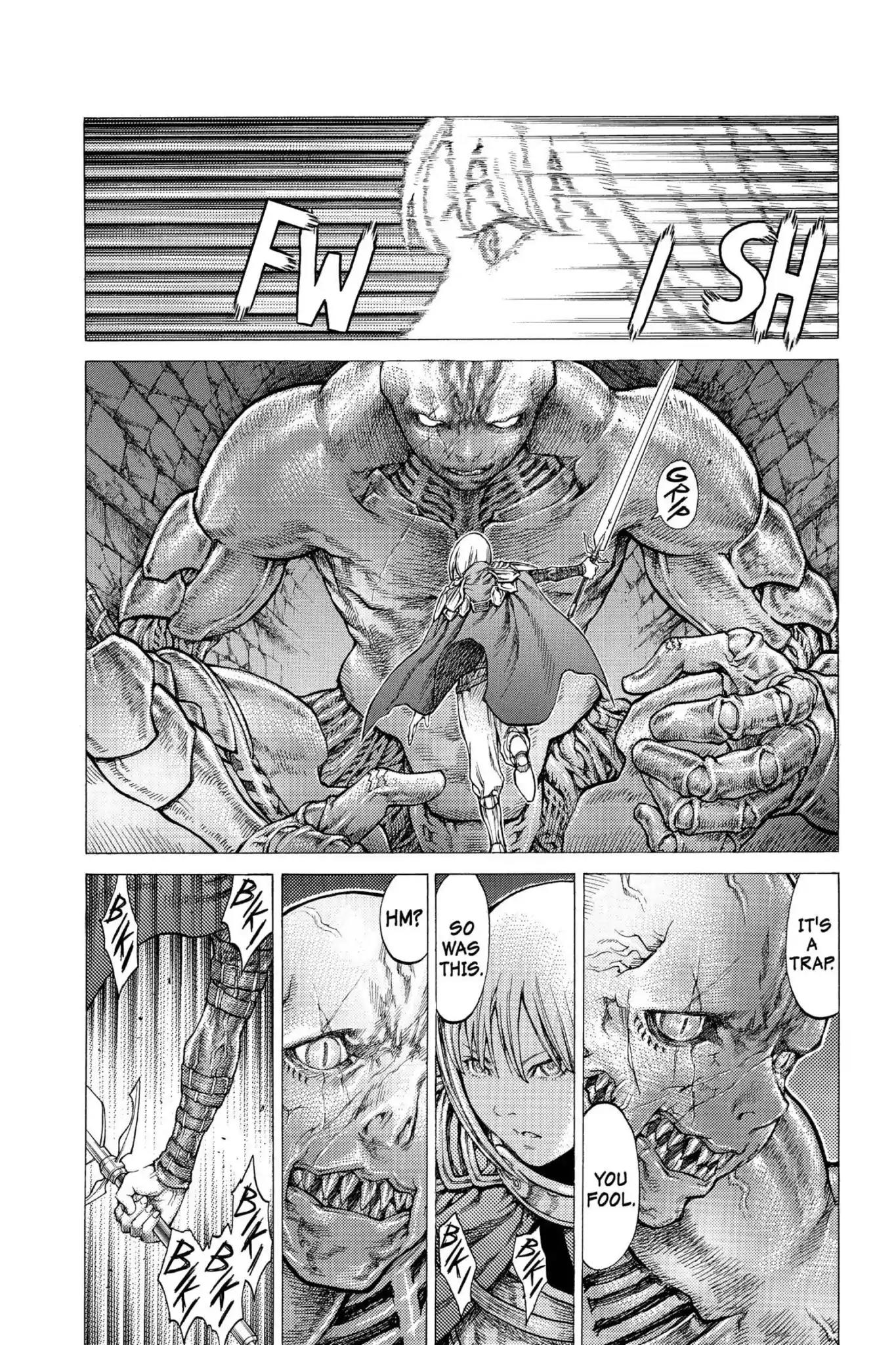 Claymore Chapter 43 page 16 - Chapter 43: Vol.8 Scene 43: The Witch's Maw, Part 3