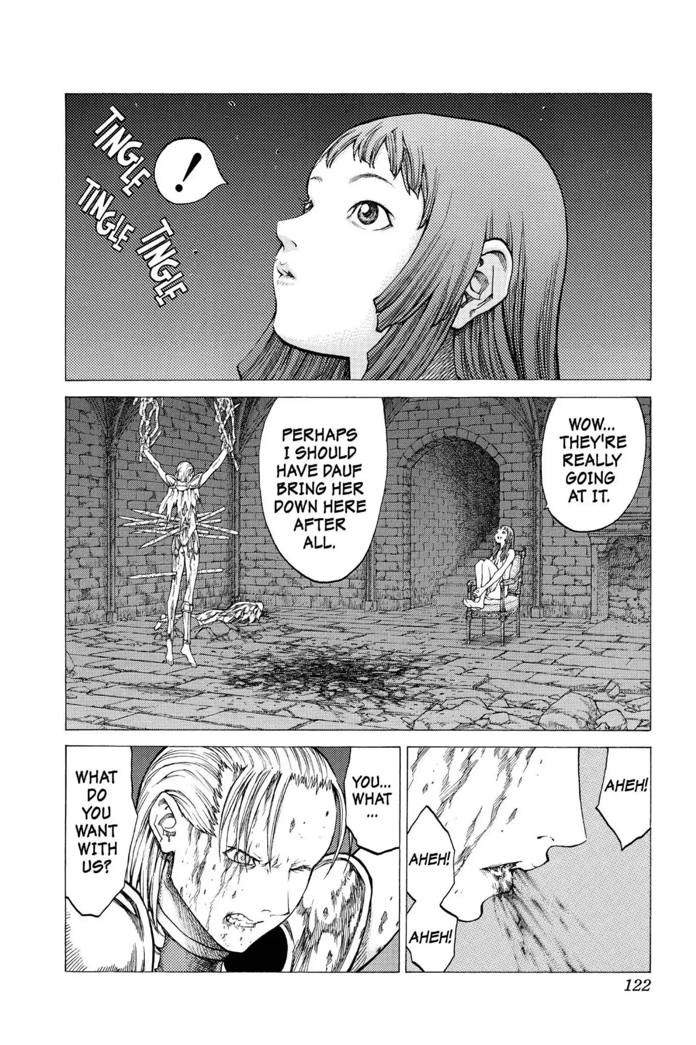 Claymore Chapter 43 page 18 - Chapter 43: Vol.8 Scene 43: The Witch's Maw, Part 3