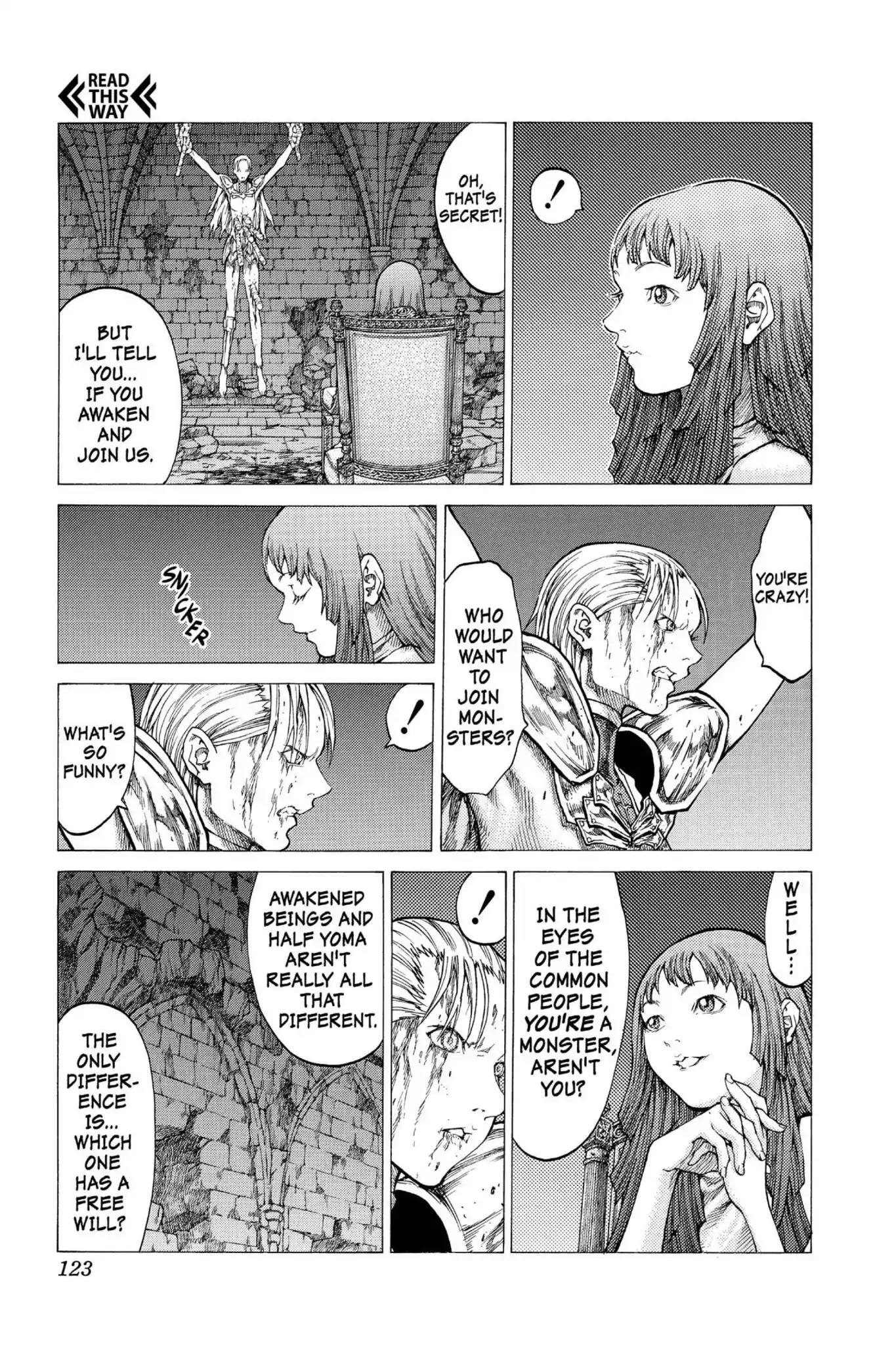 Claymore Chapter 43 page 19 - Chapter 43: Vol.8 Scene 43: The Witch's Maw, Part 3