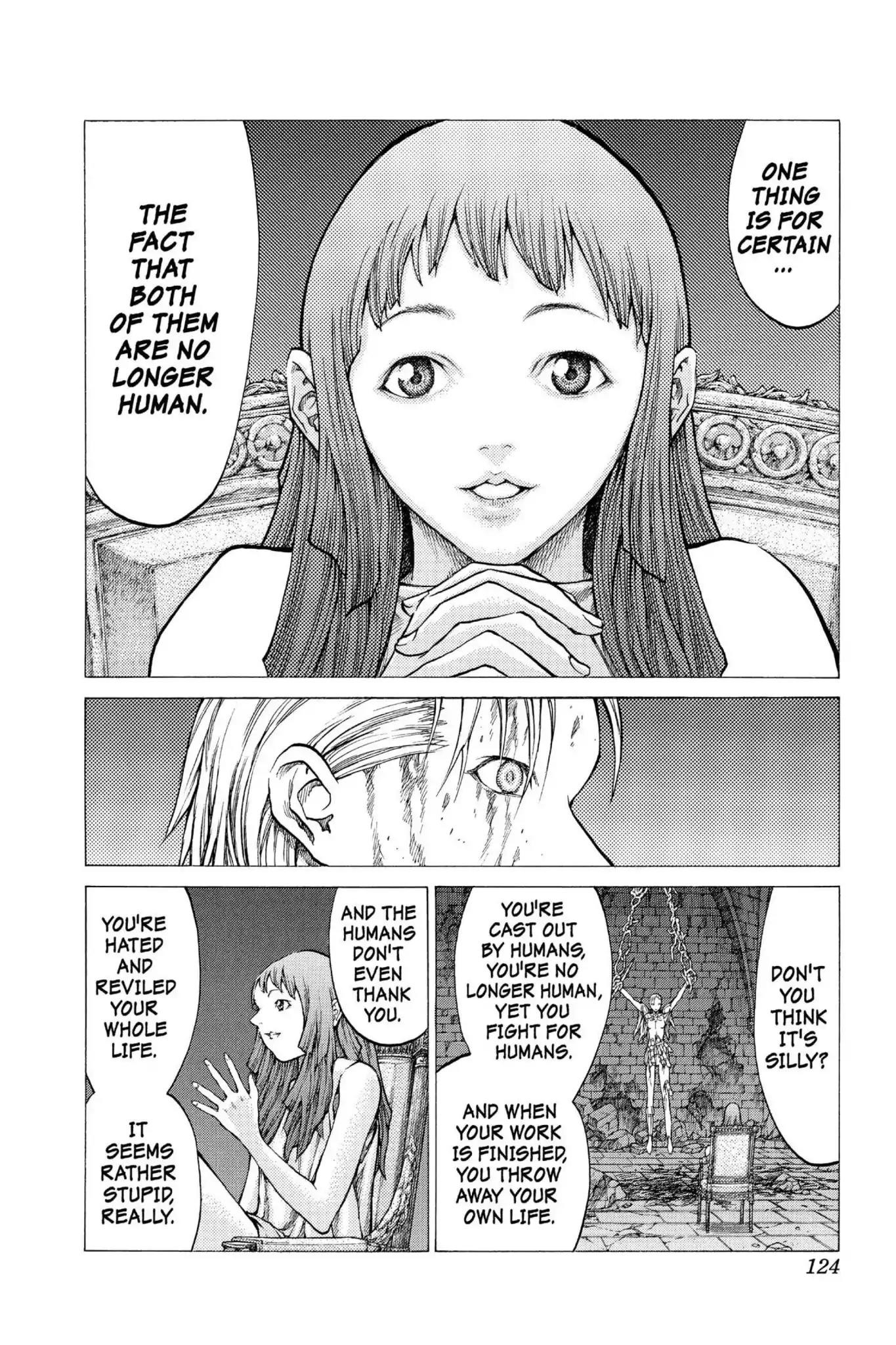 Claymore Chapter 43 page 20 - Chapter 43: Vol.8 Scene 43: The Witch's Maw, Part 3