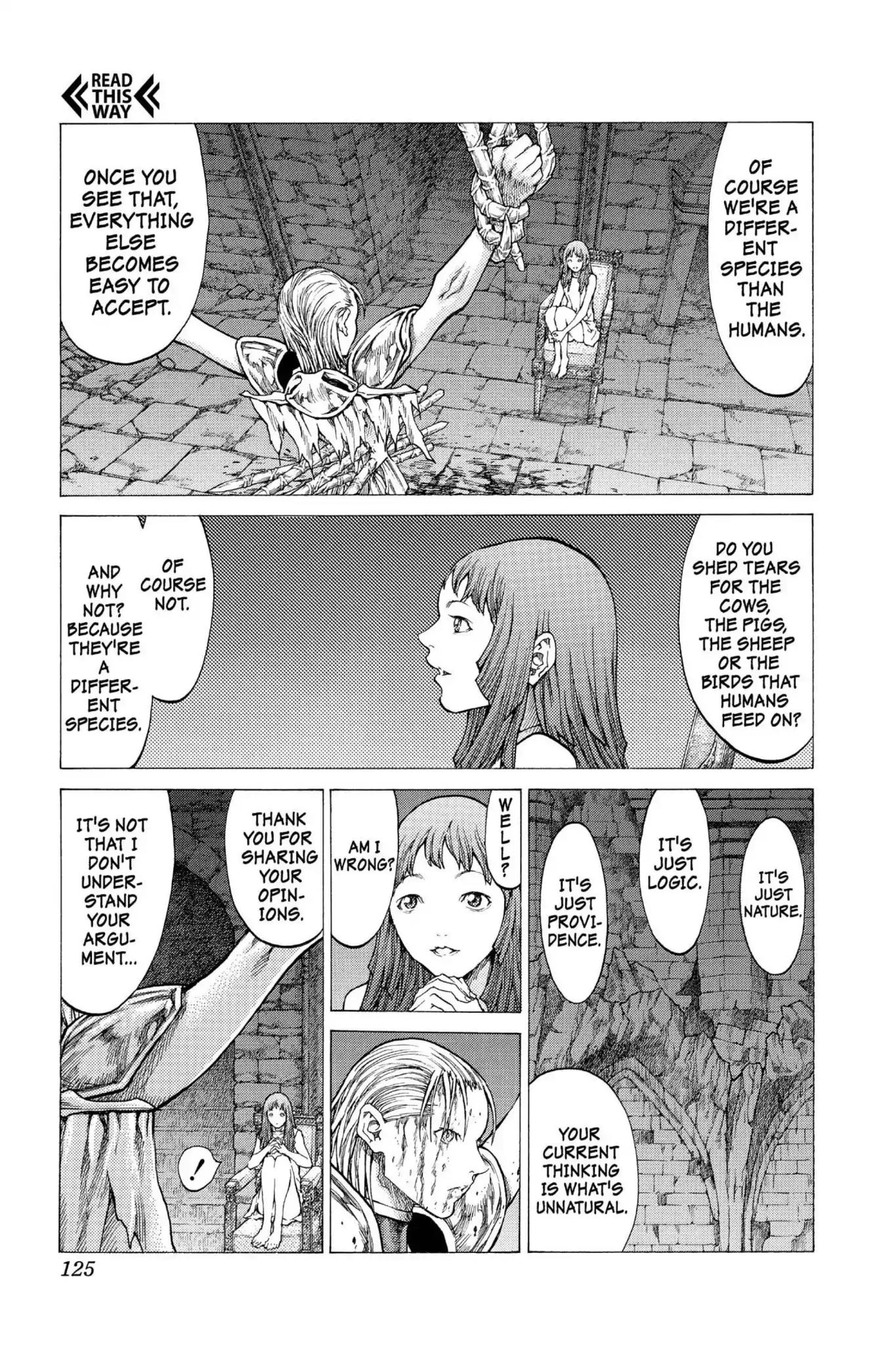 Claymore Chapter 43 page 21 - Chapter 43: Vol.8 Scene 43: The Witch's Maw, Part 3