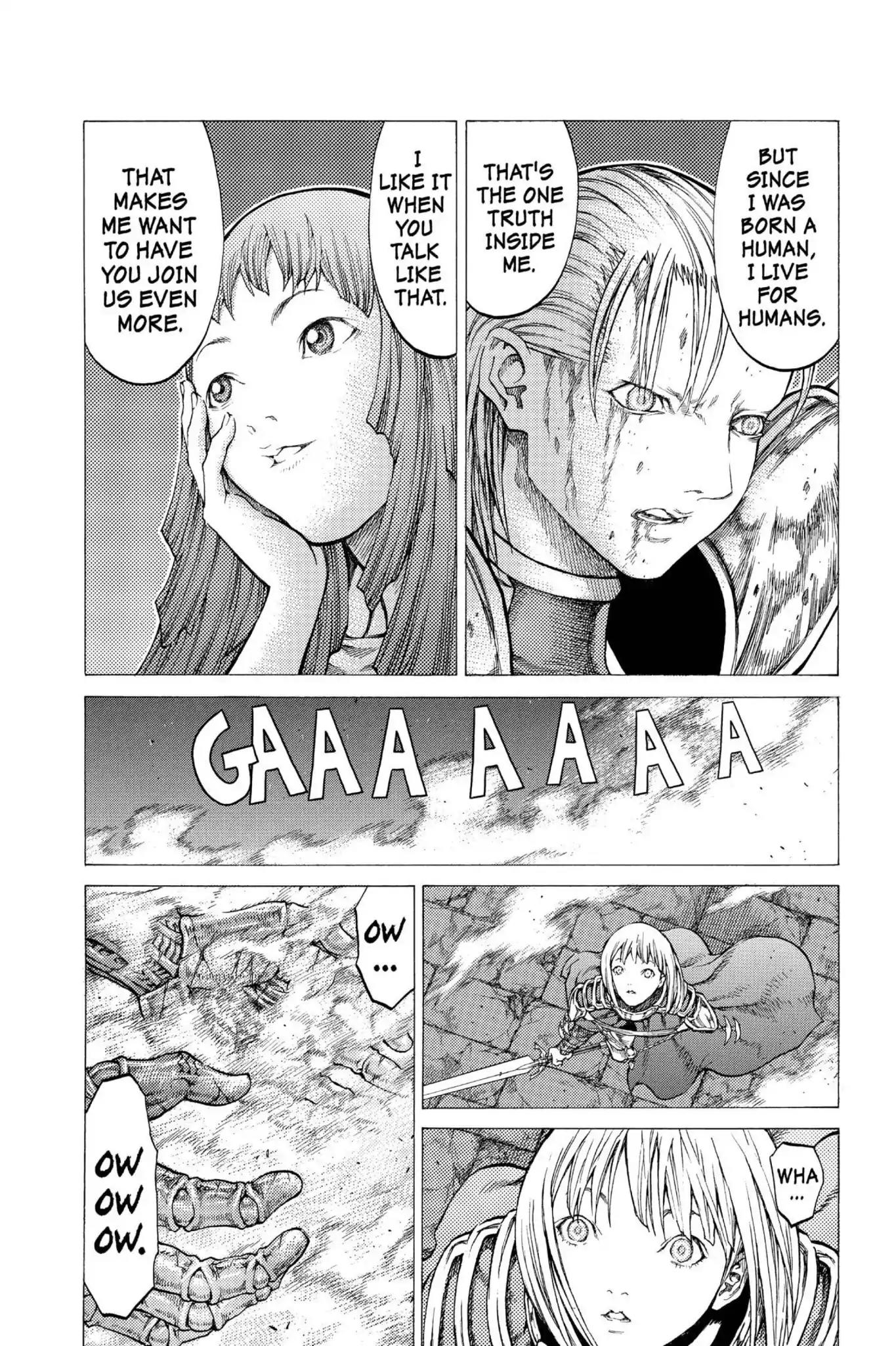 Claymore Chapter 43 page 22 - Chapter 43: Vol.8 Scene 43: The Witch's Maw, Part 3