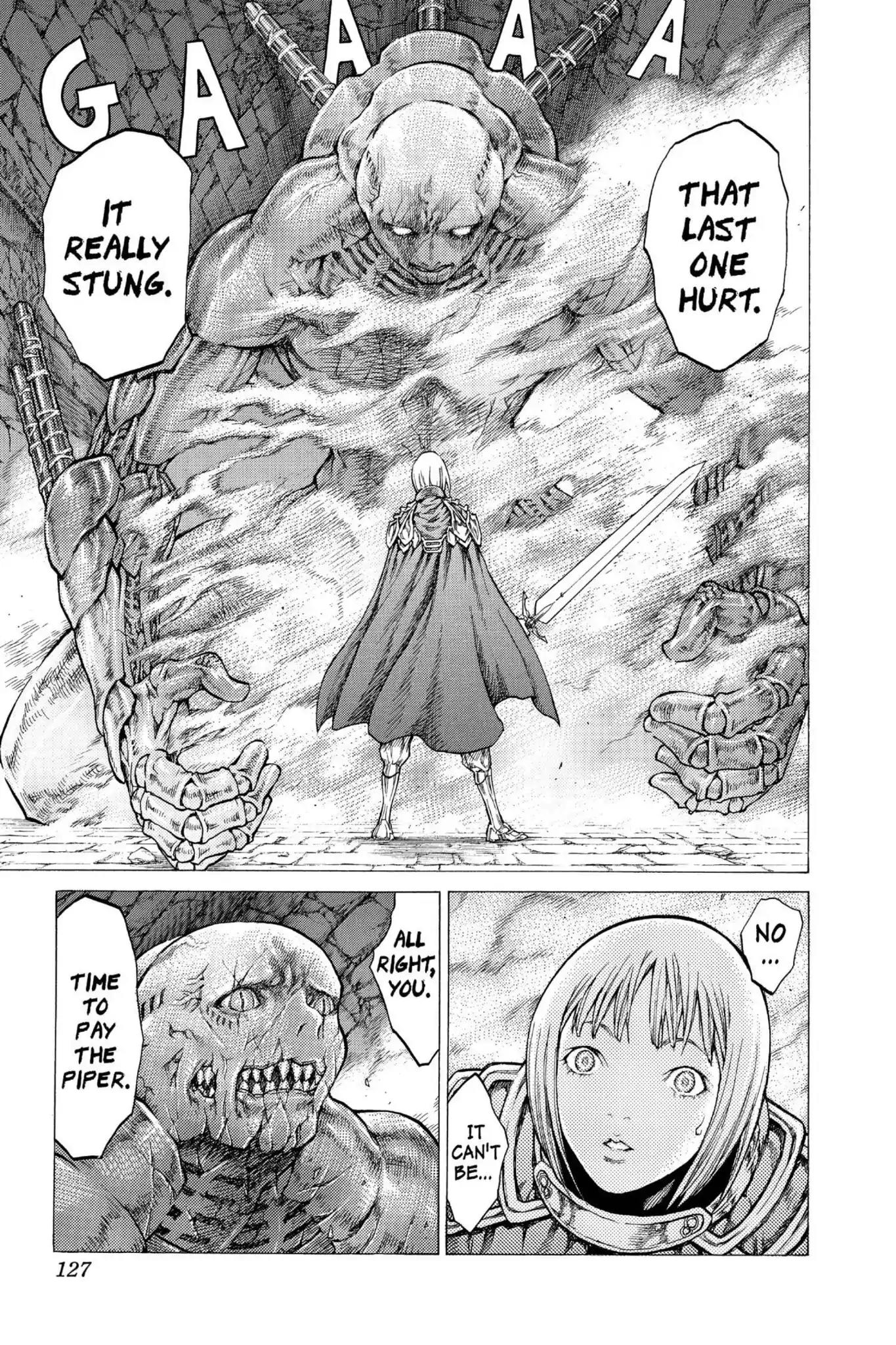 Claymore Chapter 43 page 23 - Chapter 43: Vol.8 Scene 43: The Witch's Maw, Part 3