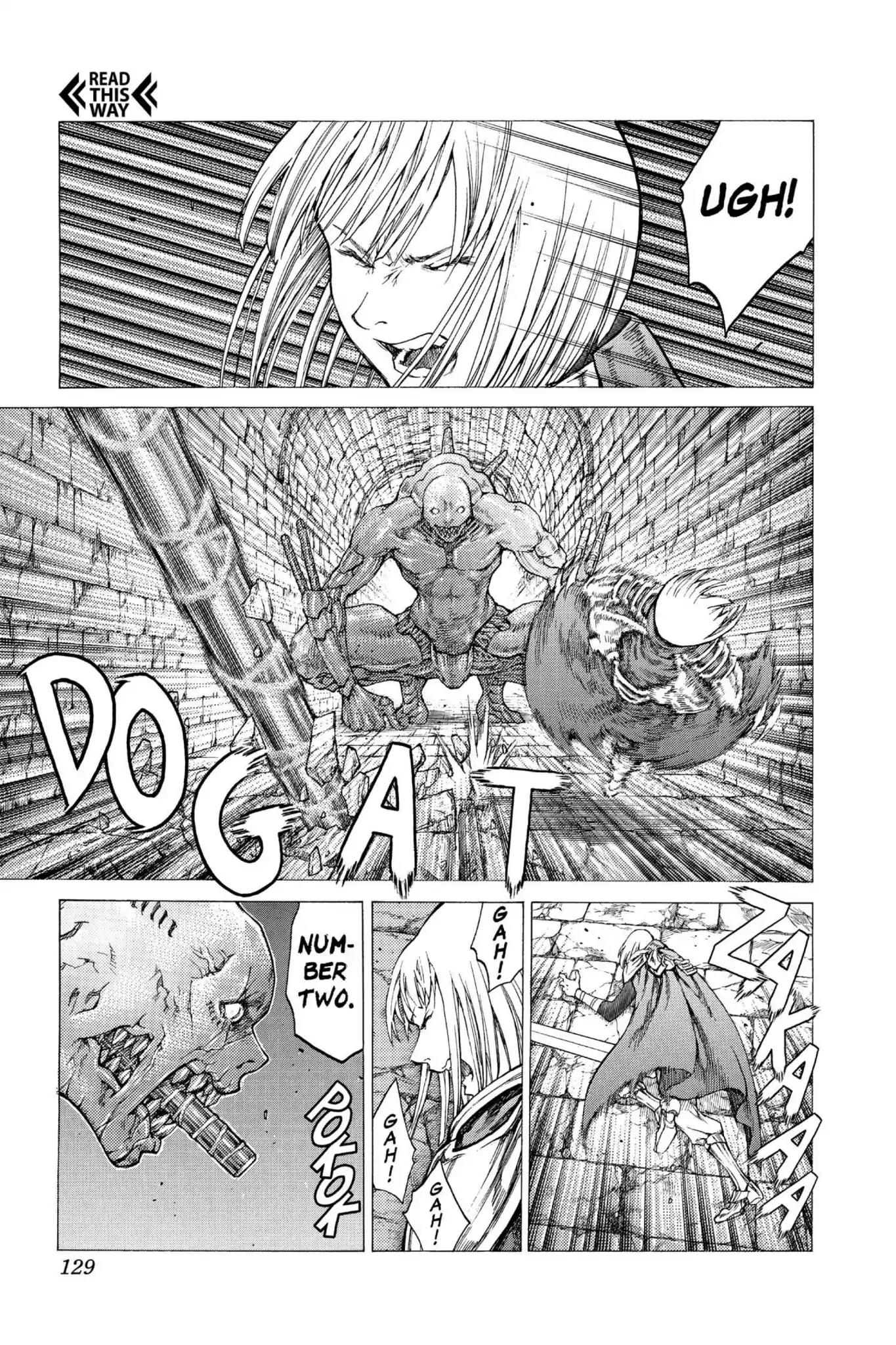 Claymore Chapter 43 page 25 - Chapter 43: Vol.8 Scene 43: The Witch's Maw, Part 3