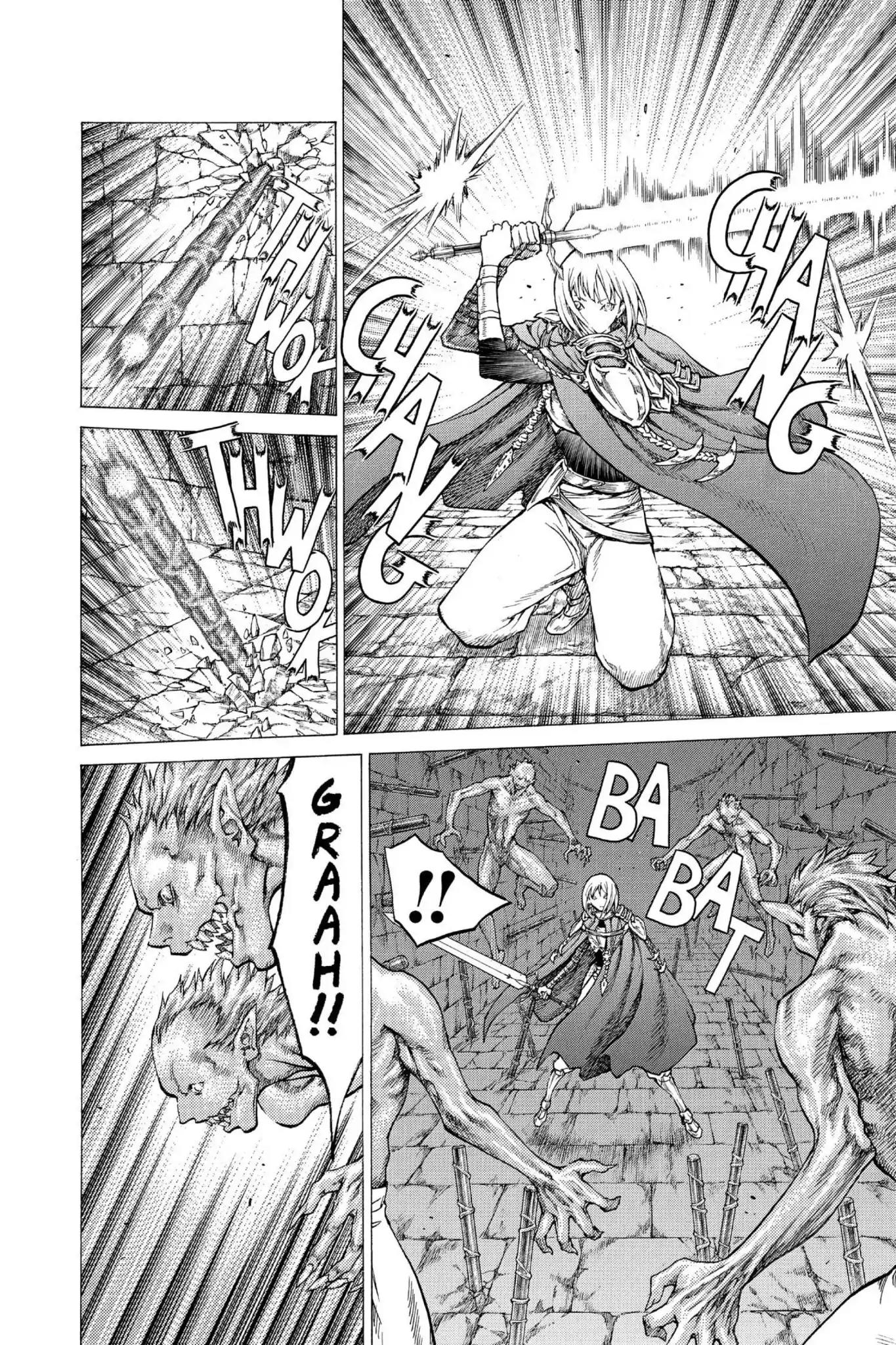 Claymore Chapter 43 page 4 - Chapter 43: Vol.8 Scene 43: The Witch's Maw, Part 3