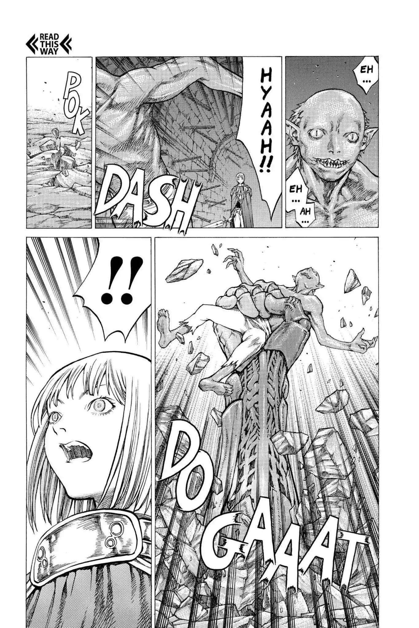 Claymore Chapter 43 page 7 - Chapter 43: Vol.8 Scene 43: The Witch's Maw, Part 3