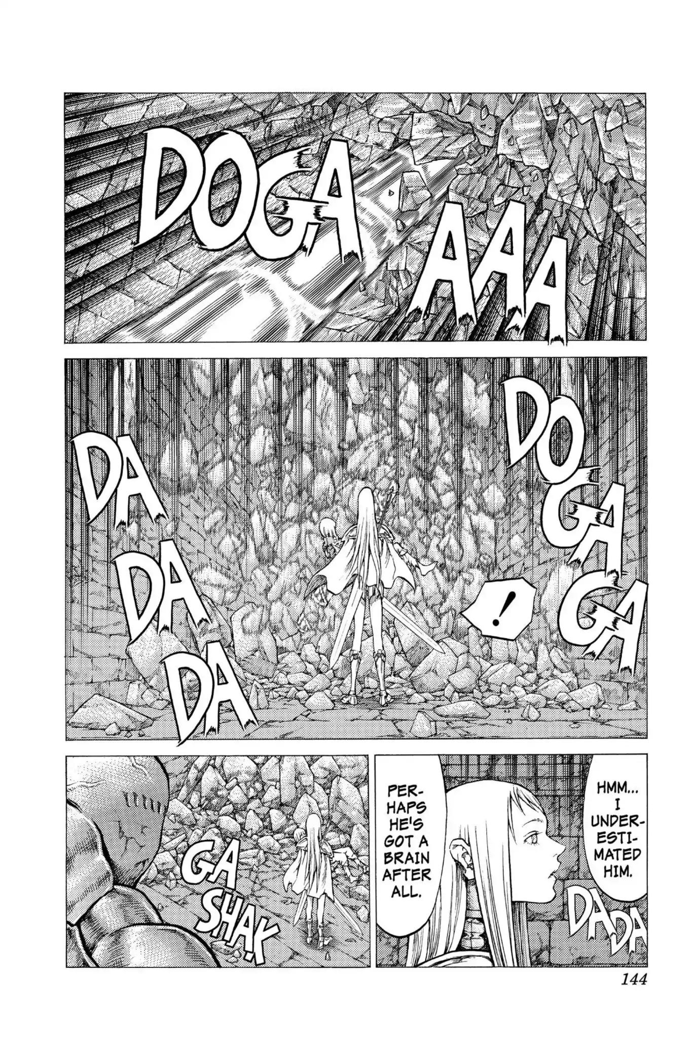 Claymore Chapter 44 page 10 - Chapter 44: Vol.8 Scene 44: The Witch's Maw, Part 4