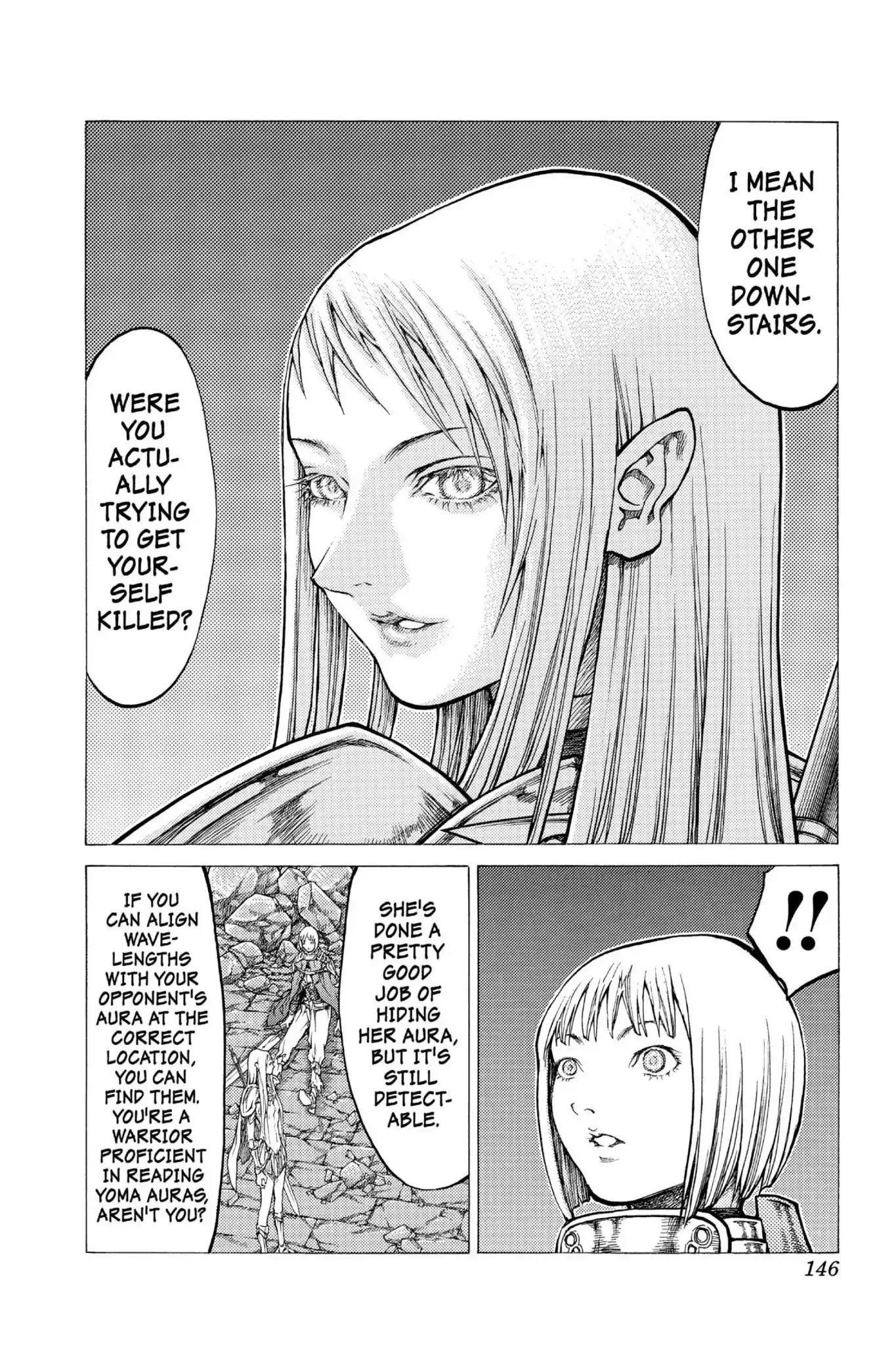 Claymore Chapter 44 page 12 - Chapter 44: Vol.8 Scene 44: The Witch's Maw, Part 4