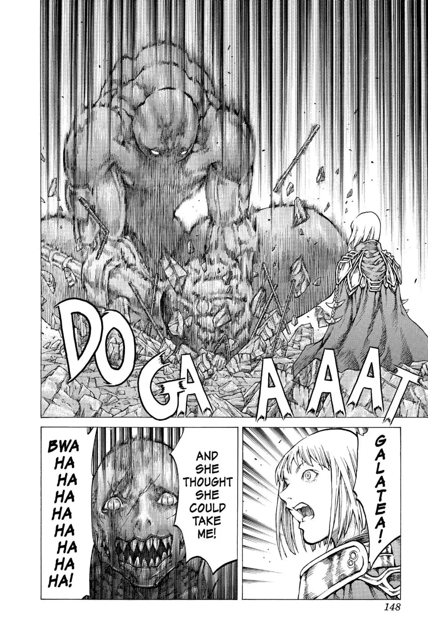Claymore Chapter 44 page 14 - Chapter 44: Vol.8 Scene 44: The Witch's Maw, Part 4