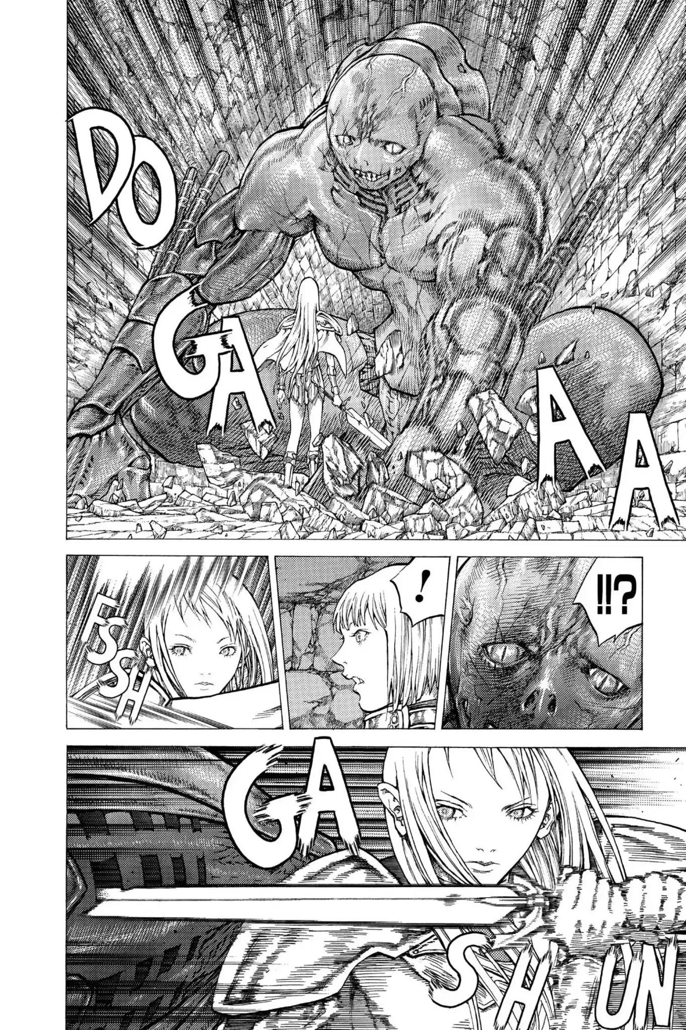 Claymore Chapter 44 page 18 - Chapter 44: Vol.8 Scene 44: The Witch's Maw, Part 4