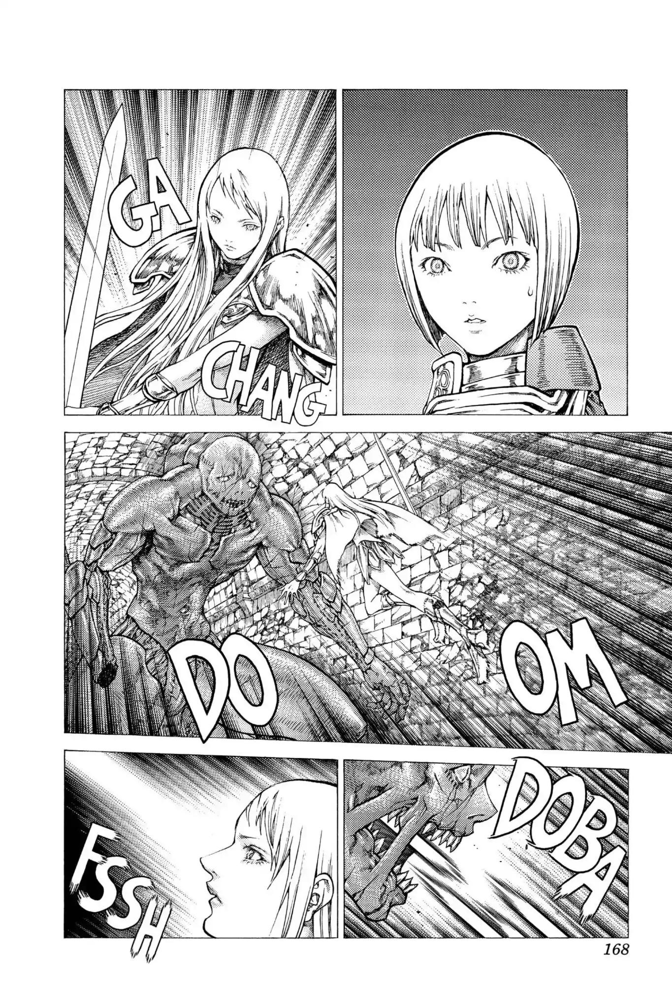 Claymore Chapter 45 page 10 - Chapter 45: Vol.8 Scene 45: The Witch's Maw, Part 5