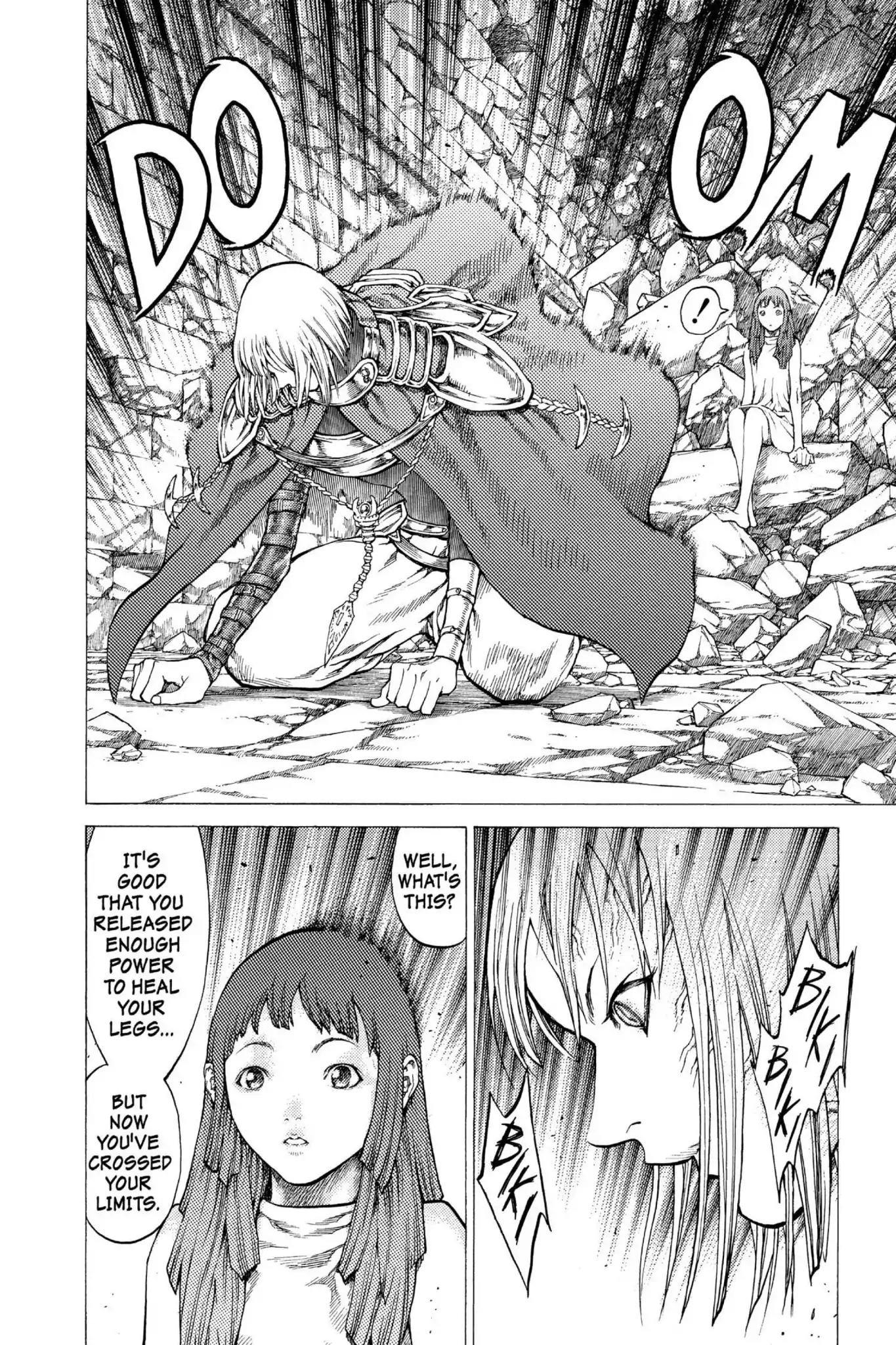 Claymore Chapter 45 page 14 - Chapter 45: Vol.8 Scene 45: The Witch's Maw, Part 5