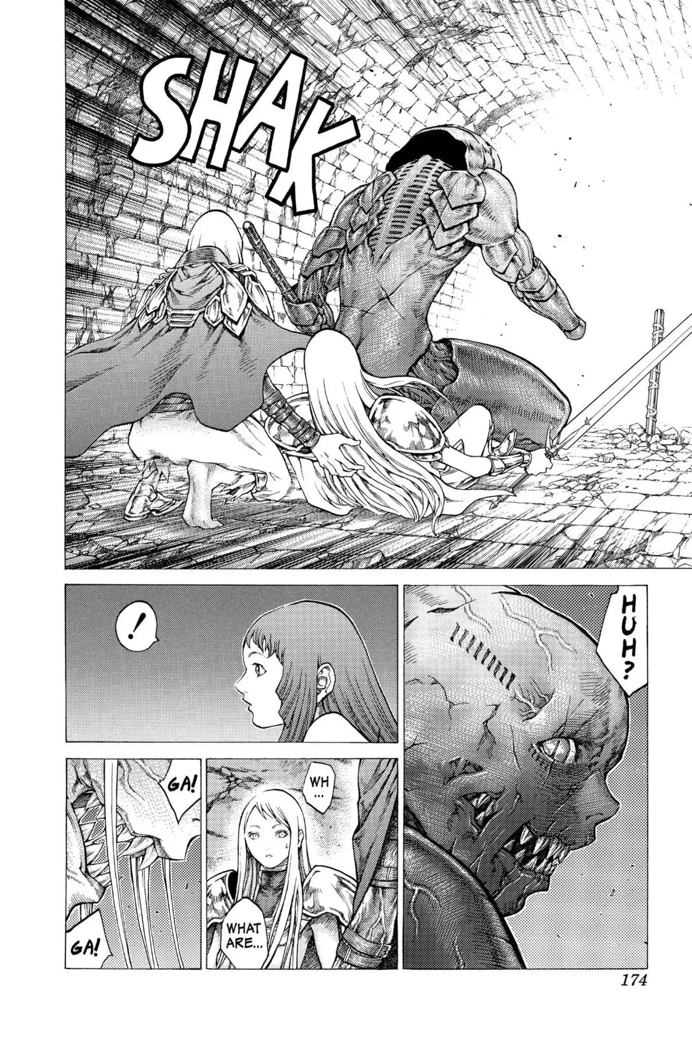 Claymore Chapter 45 page 16 - Chapter 45: Vol.8 Scene 45: The Witch's Maw, Part 5