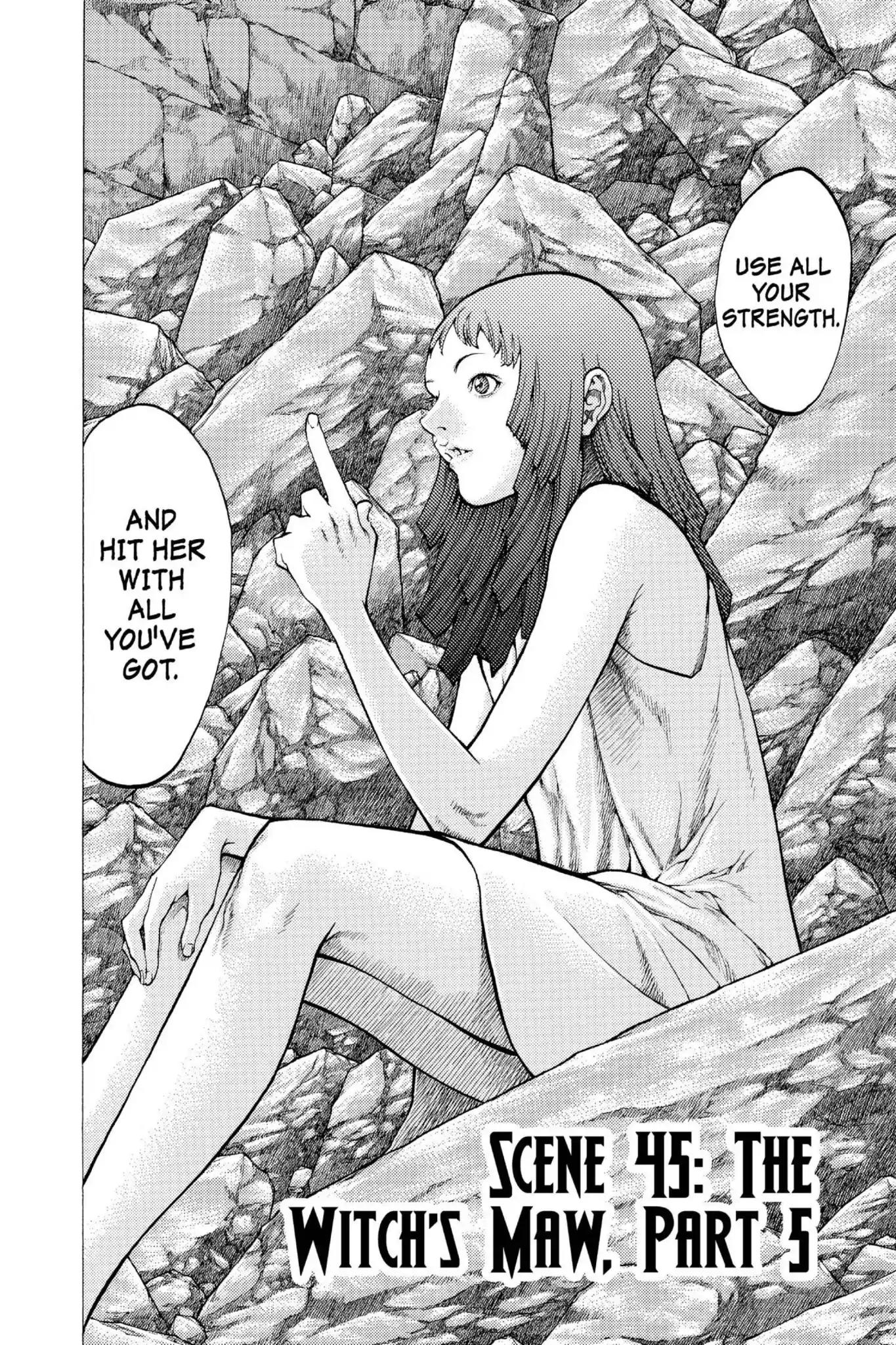 Claymore Chapter 45 page 2 - Chapter 45: Vol.8 Scene 45: The Witch's Maw, Part 5