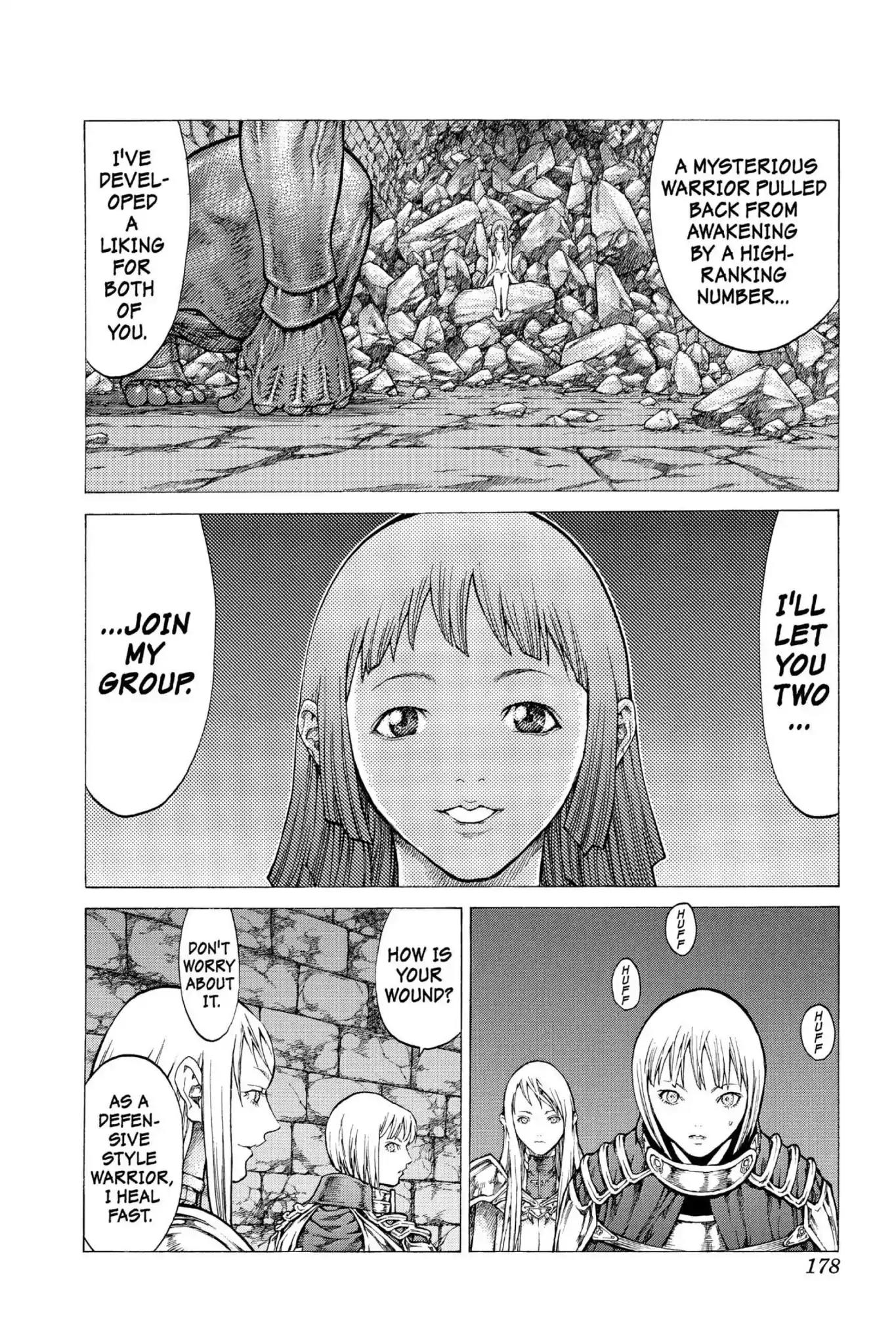 Claymore Chapter 45 page 20 - Chapter 45: Vol.8 Scene 45: The Witch's Maw, Part 5