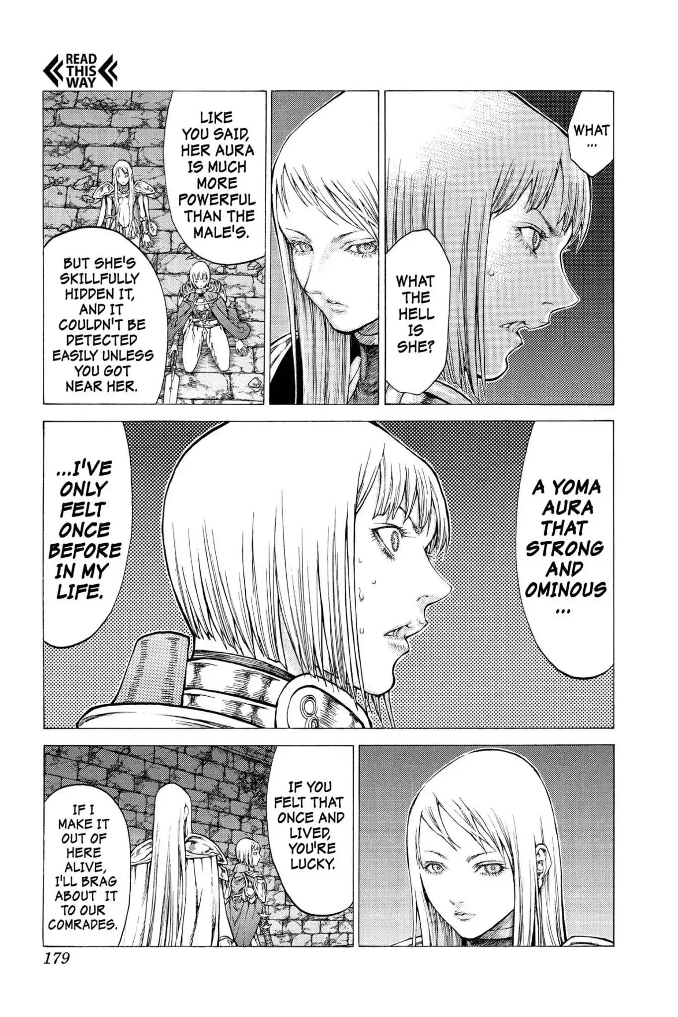 Claymore Chapter 45 page 21 - Chapter 45: Vol.8 Scene 45: The Witch's Maw, Part 5