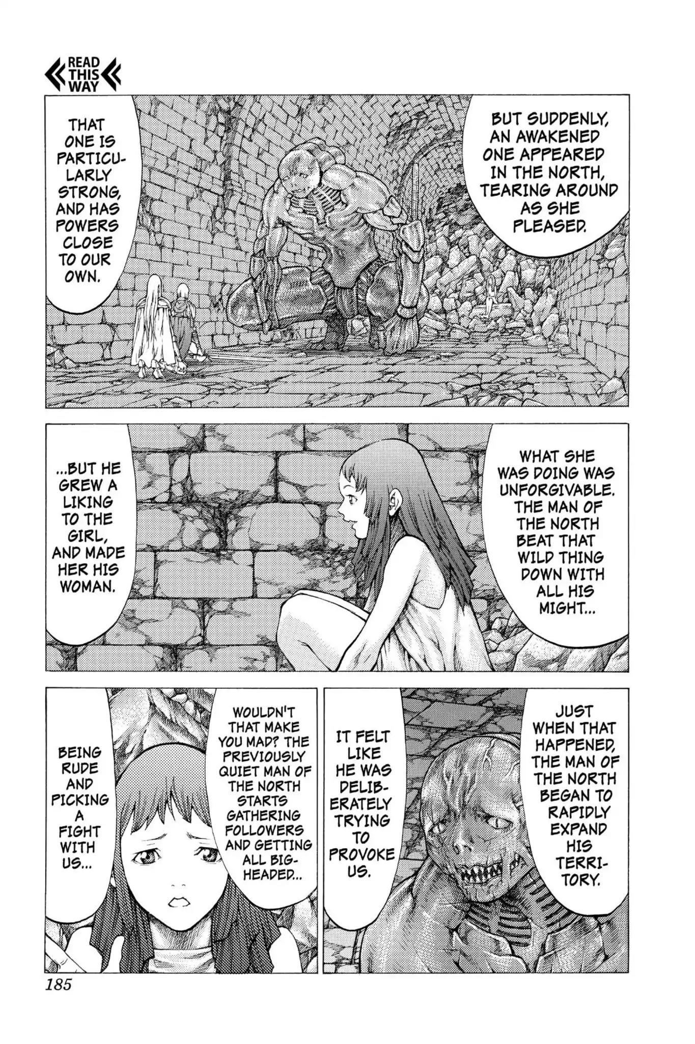Claymore Chapter 45 page 27 - Chapter 45: Vol.8 Scene 45: The Witch's Maw, Part 5